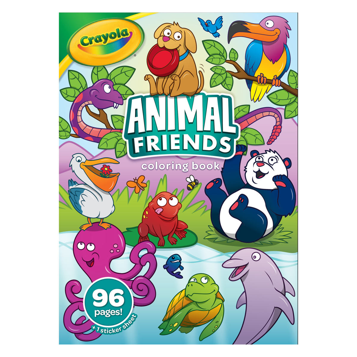 Crayola Animal Friends Colouring Book Kmart