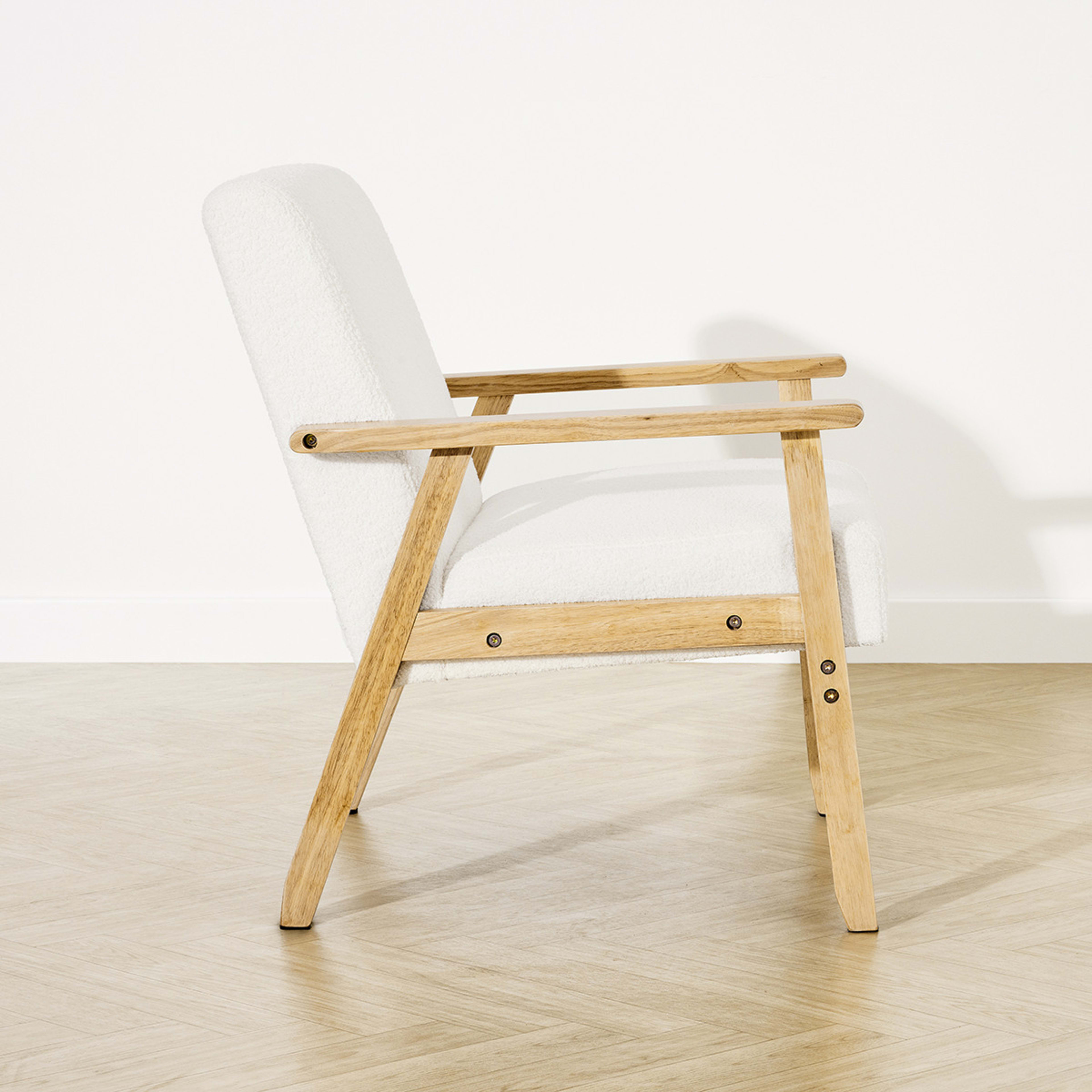 3 Timber Boucle Chair, 3 of 10