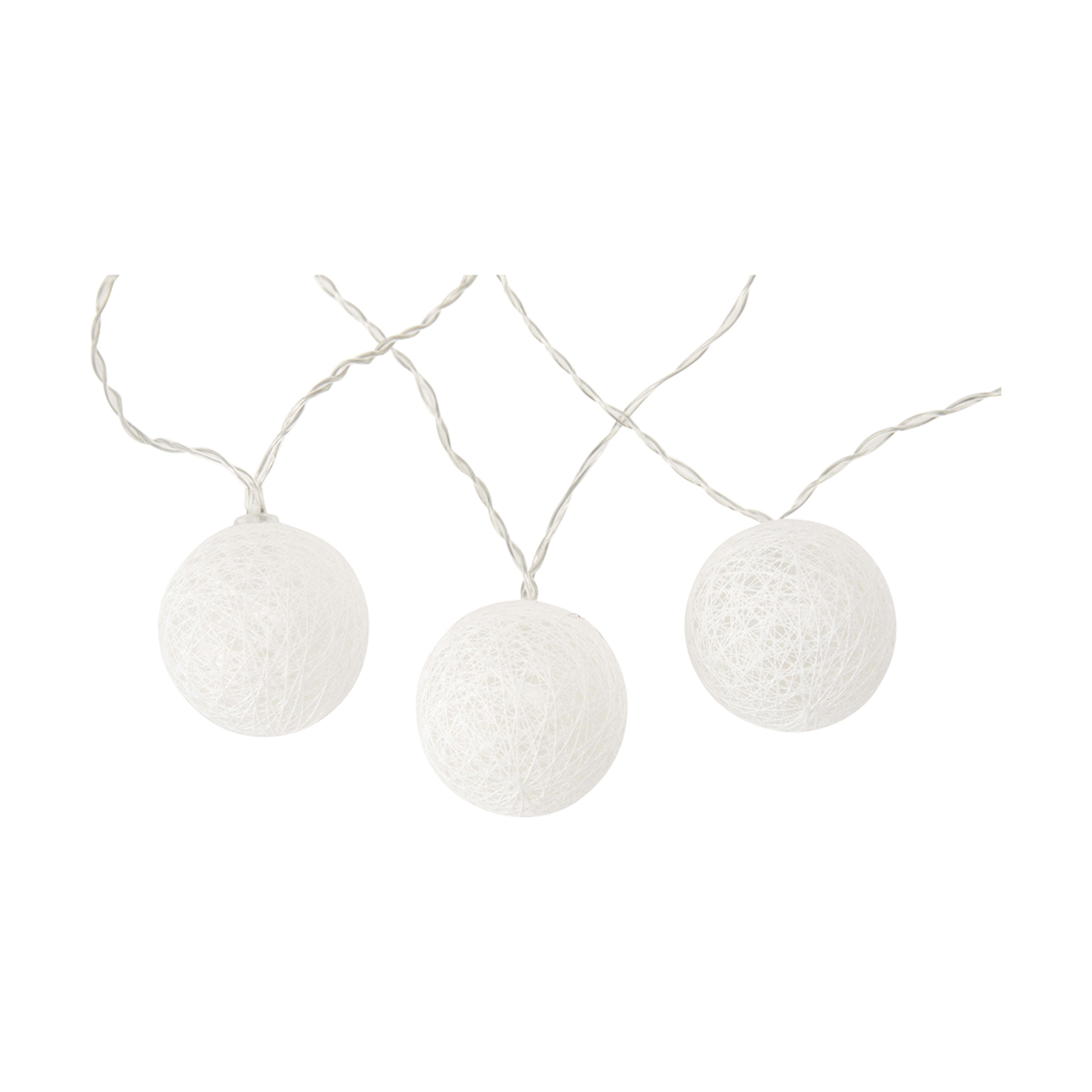 Cotton Ball String Lights Kmart NZ