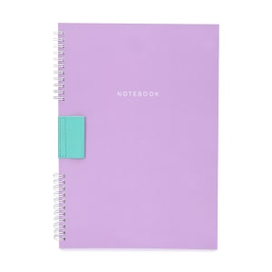 A4 Split Notebook - Lilac