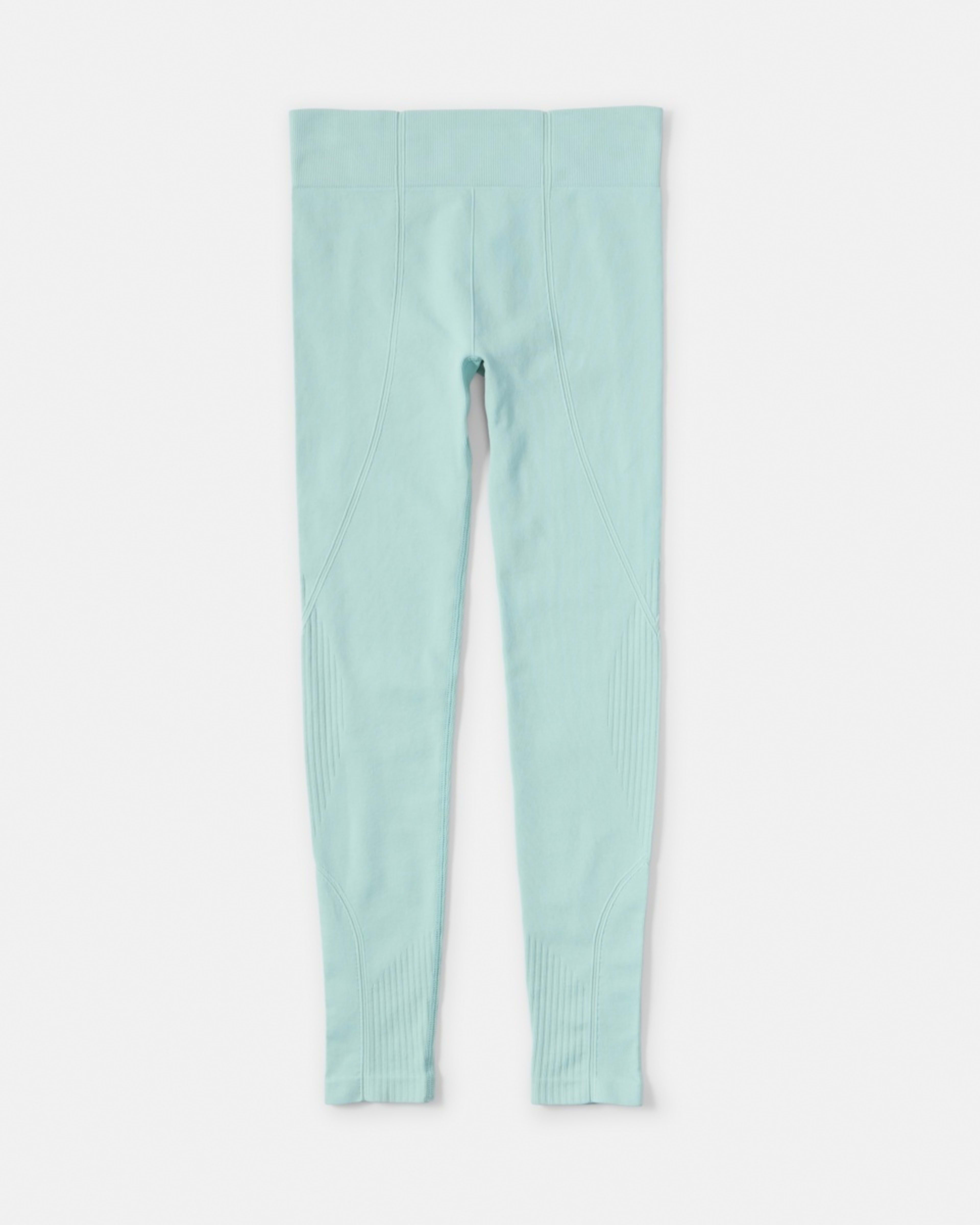 6 Active Kids Seamfree Leggings Aqua Grn, 6 of 7