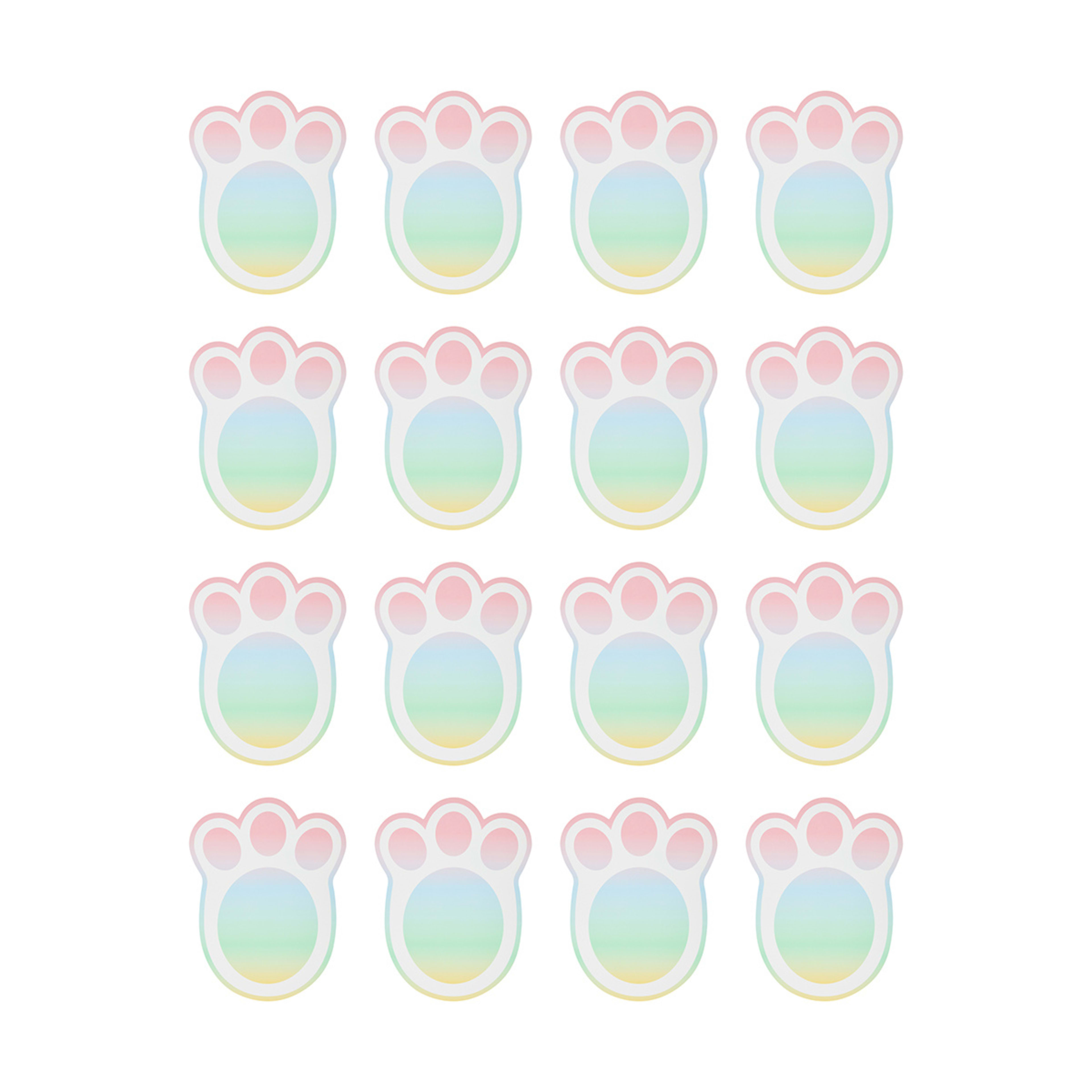 16 Piece Easter Bunny Footprints Kmart NZ