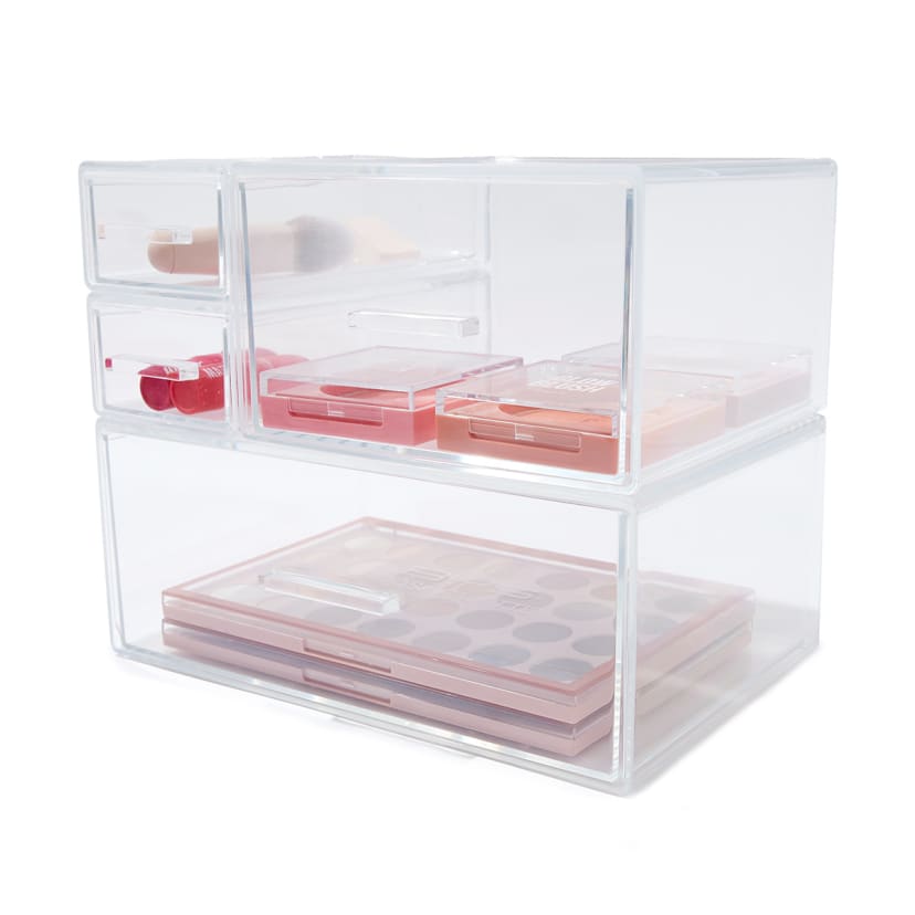 Set of 4 Modular Drawer Organisers Kmart