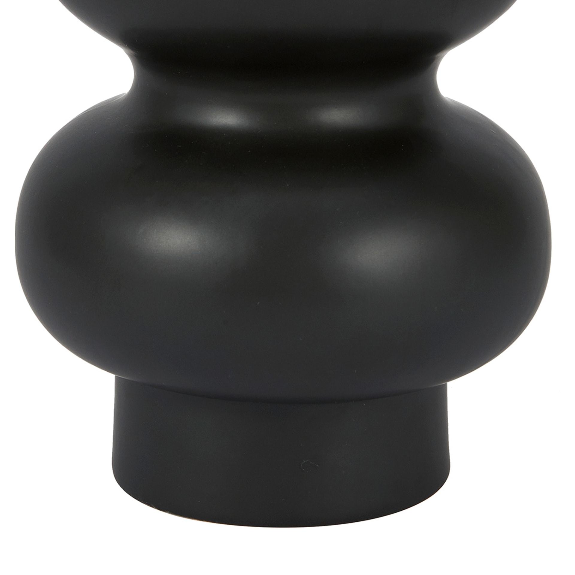 Stacked Black Vase Kmart