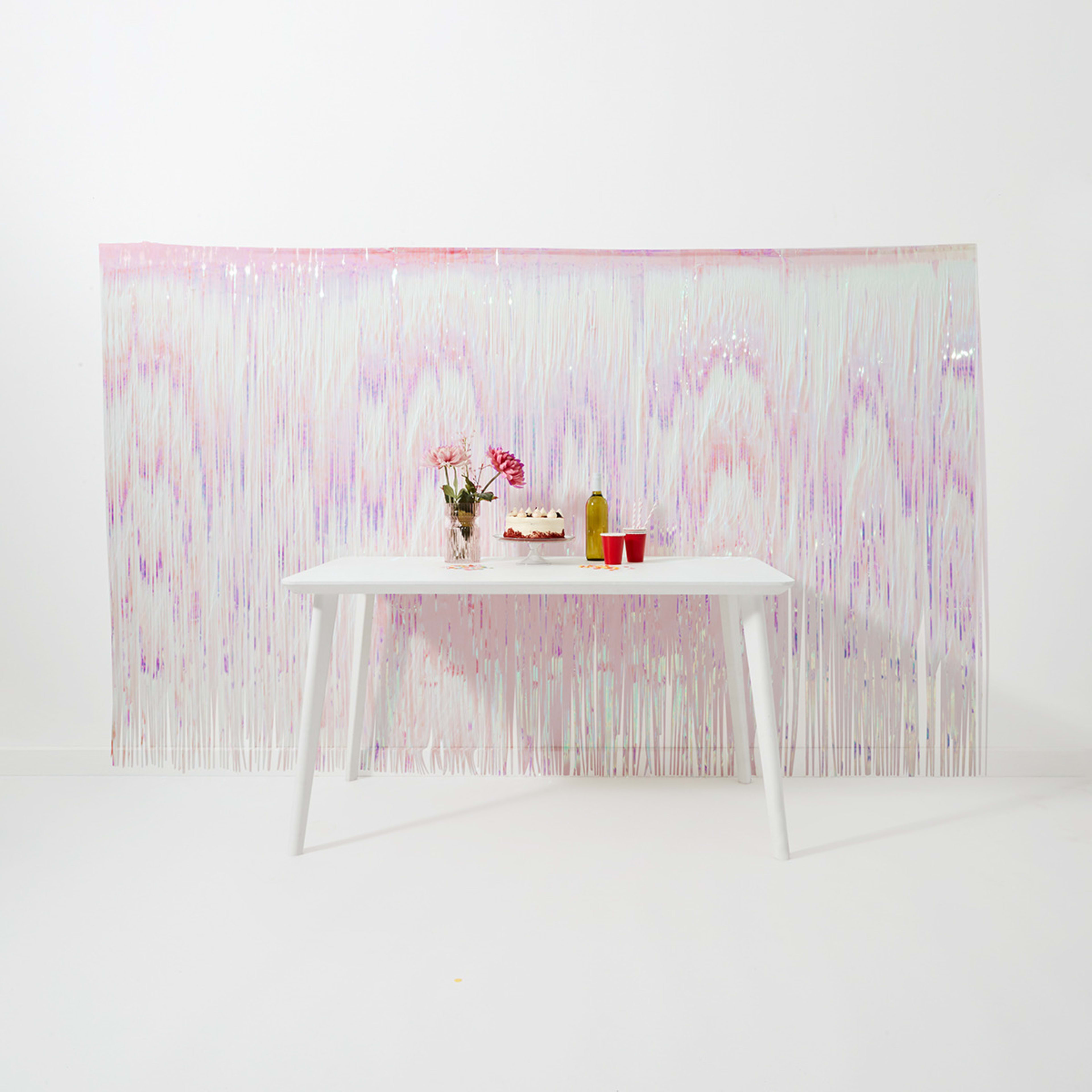 1 Iridescent Foil Backdrop, 1 of 4