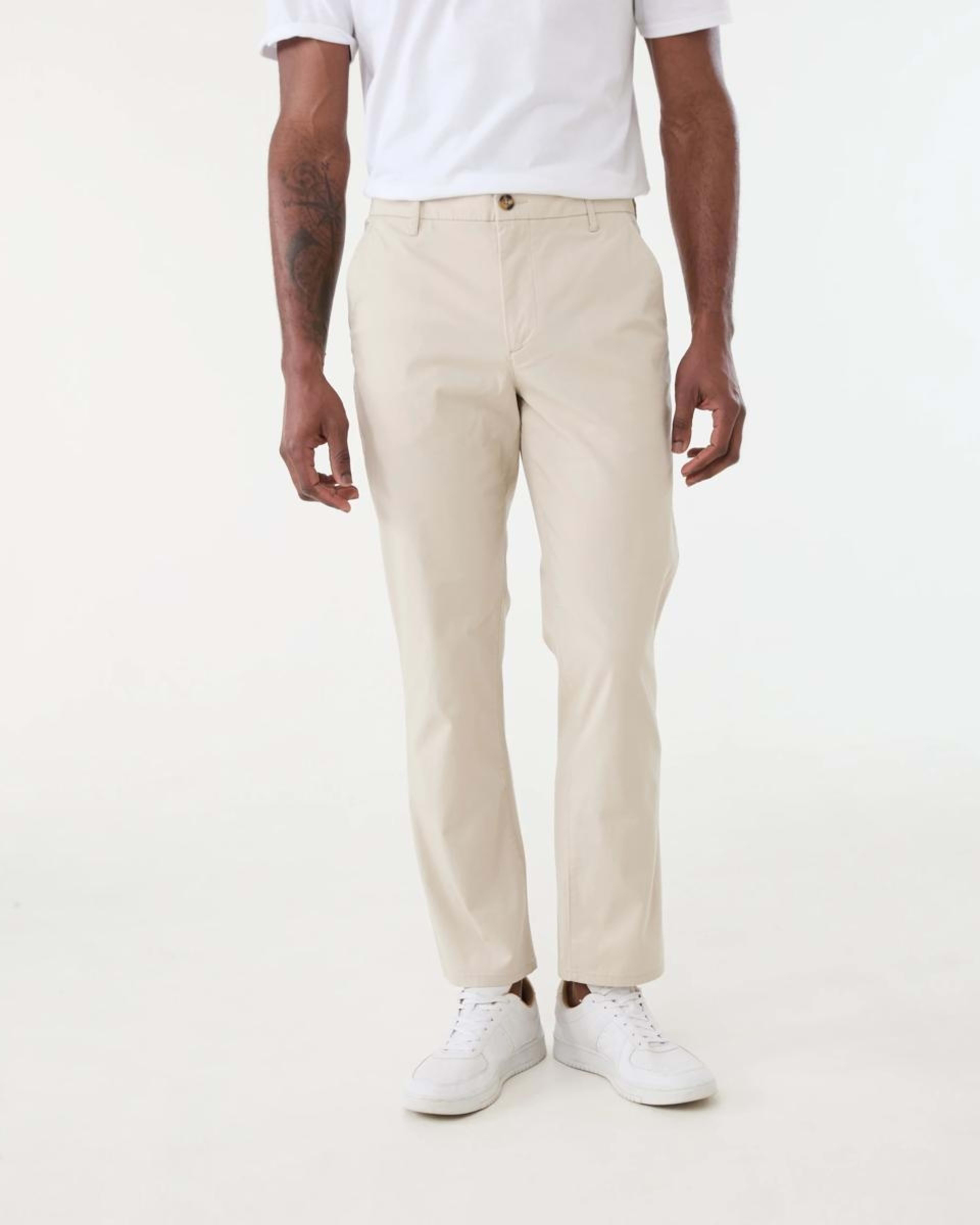 1 Straight Casual Chino Pants NEUTRAL, 1 of 5
