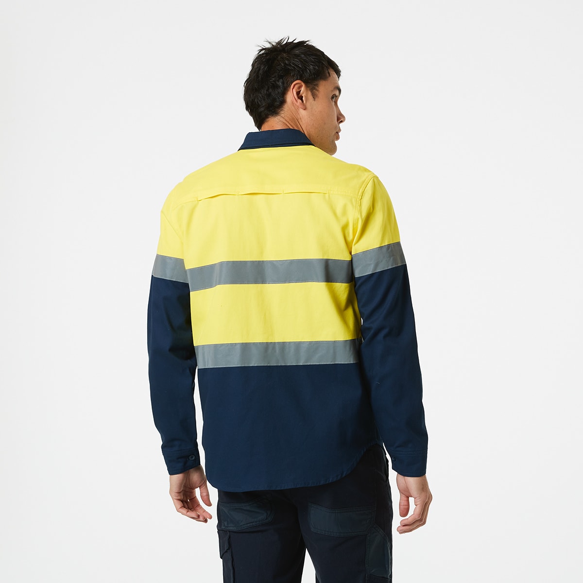 Workwear Long Sleeve Reflective Shirt Kmart