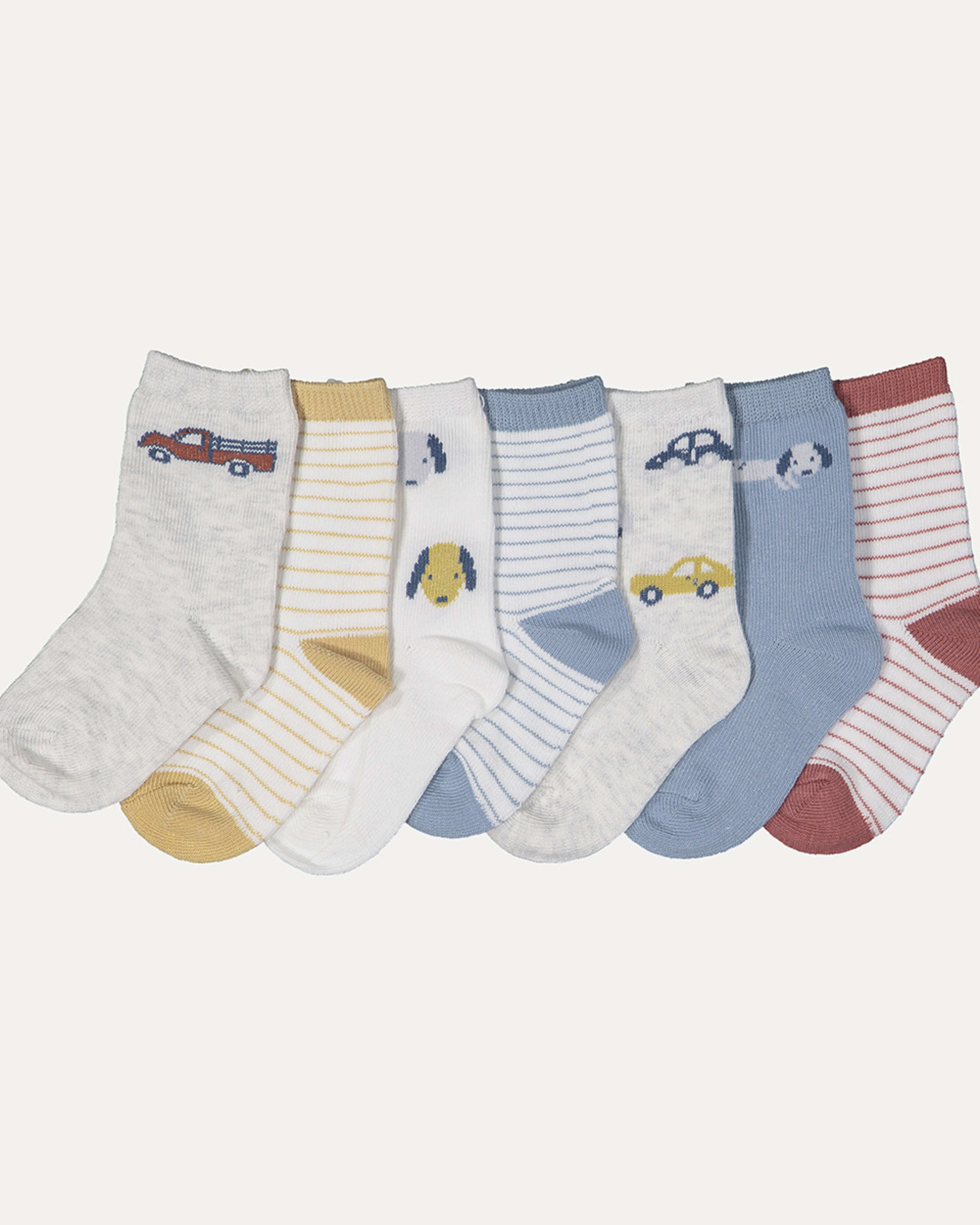7 Pack Crew Socks Kmart