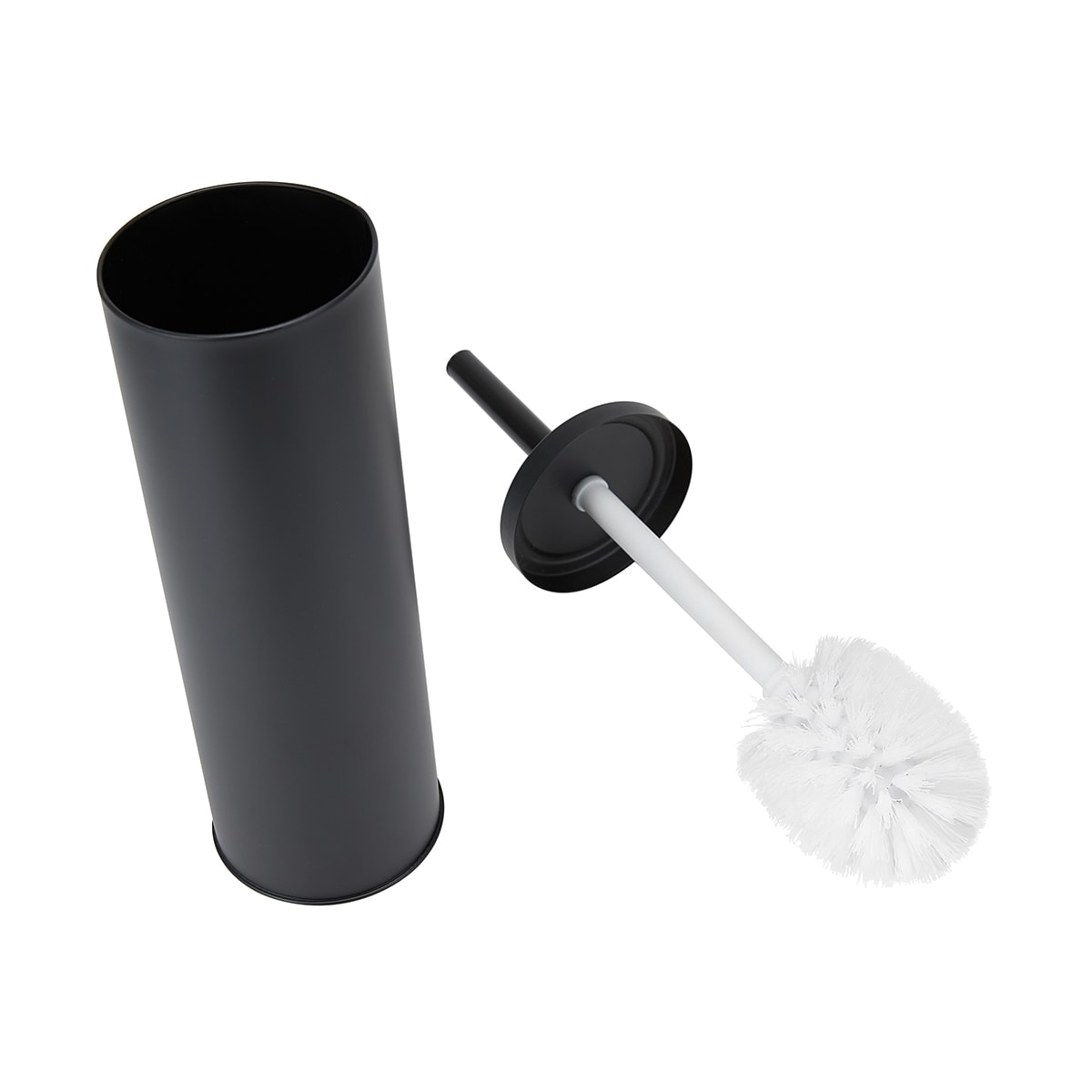 Toilet Brush Set - Black - Kmart