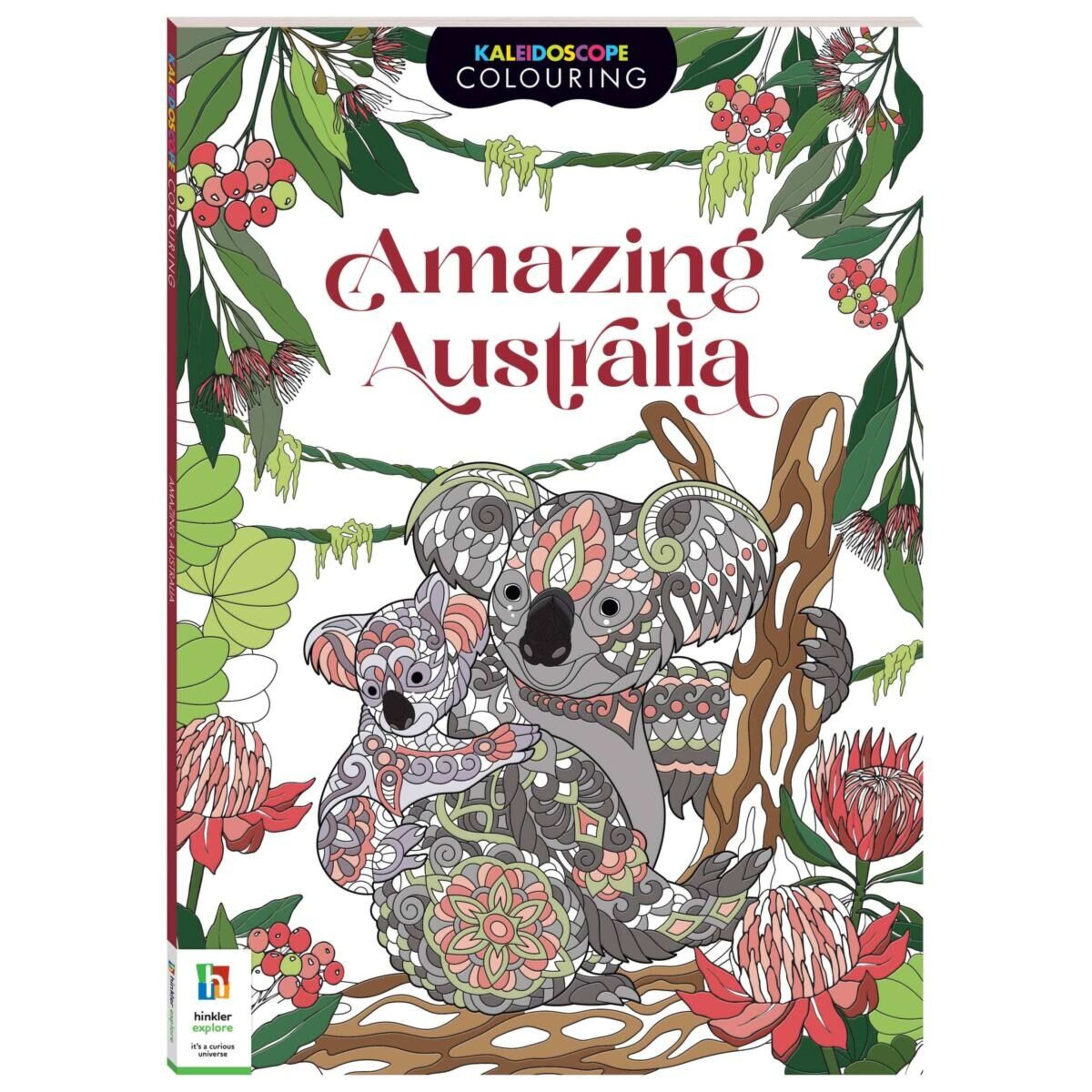 1 Kaleidoscope Colouring: Amazing Australia - Book, 1 of 5