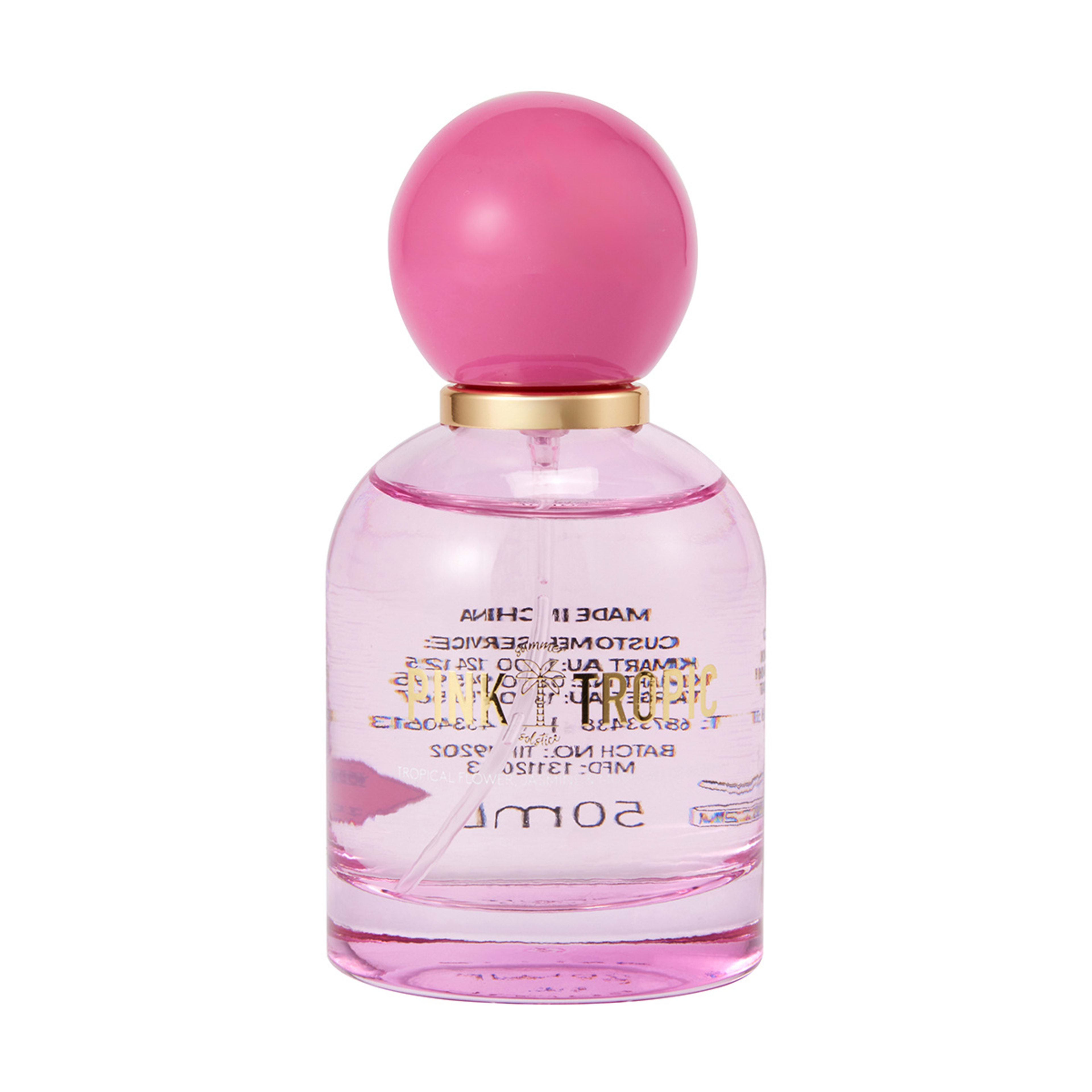 2 OXX Fragrance Pink Tropic Summer Solstice Eau De Parfum - Tropical Flower, Jasmine and Musk, 2 of 8