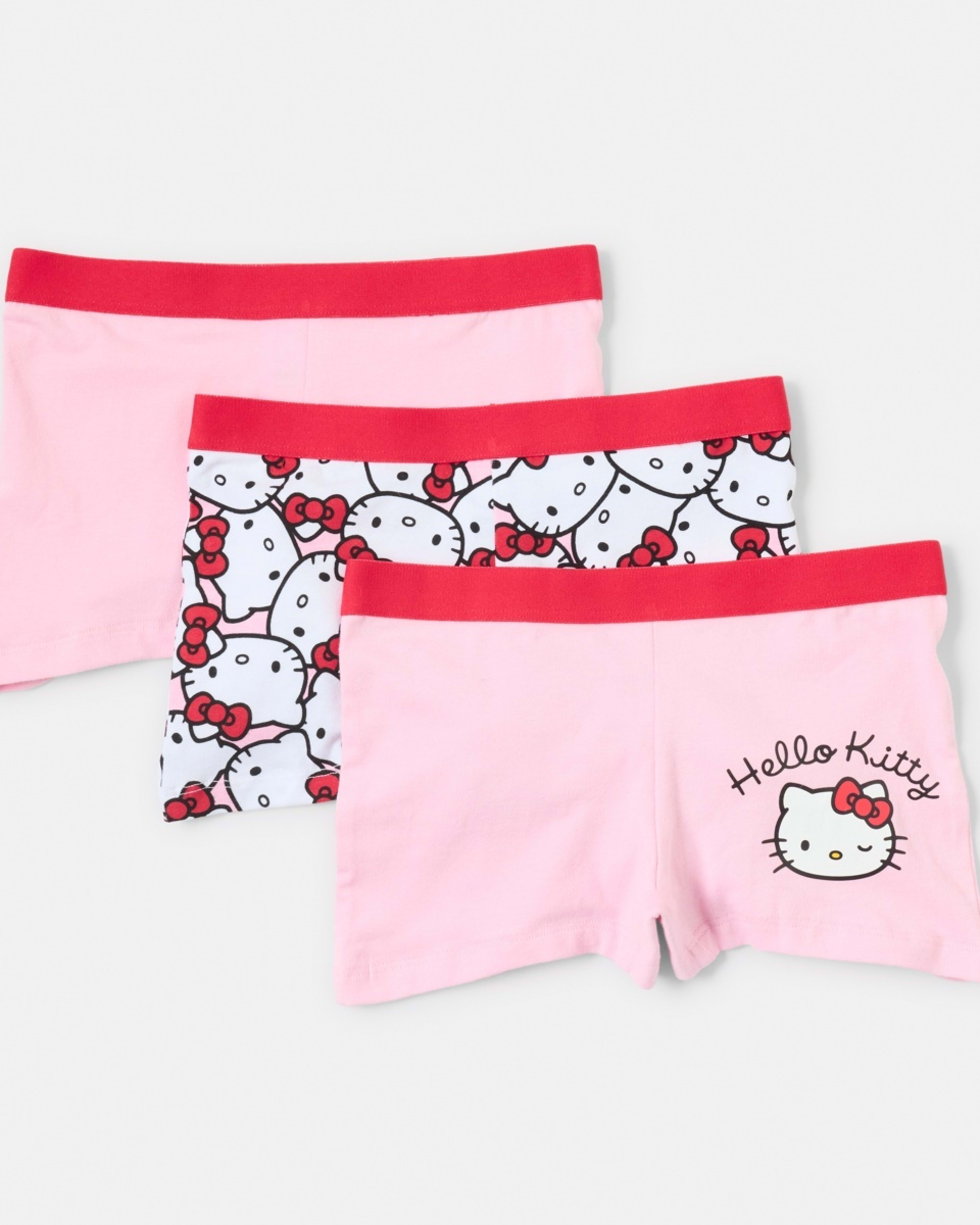 1 3 Pack Hello Kitty License Shorties Hello Kitty