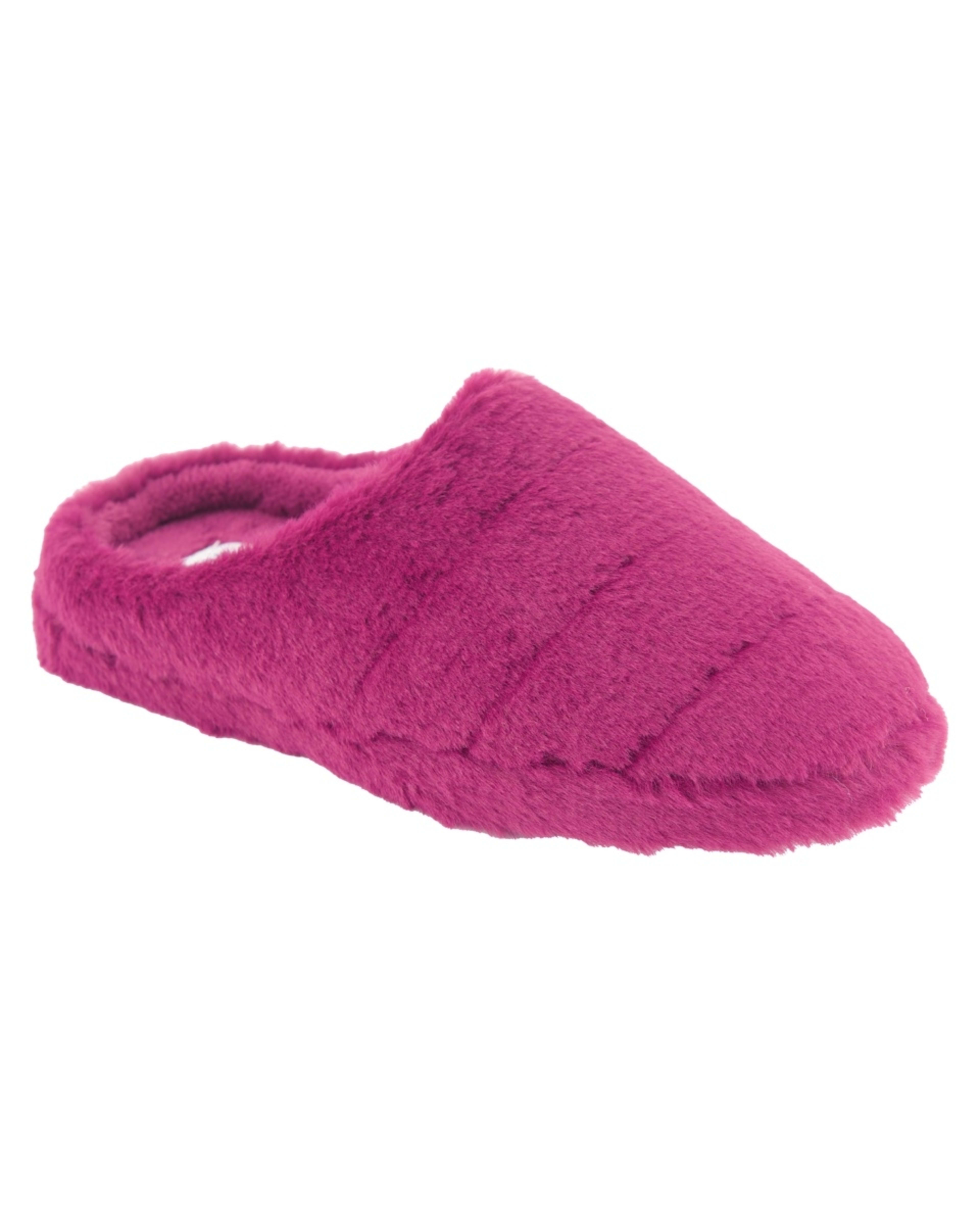 1 Quilted Scuffs Plum Purpl, 1 of 3