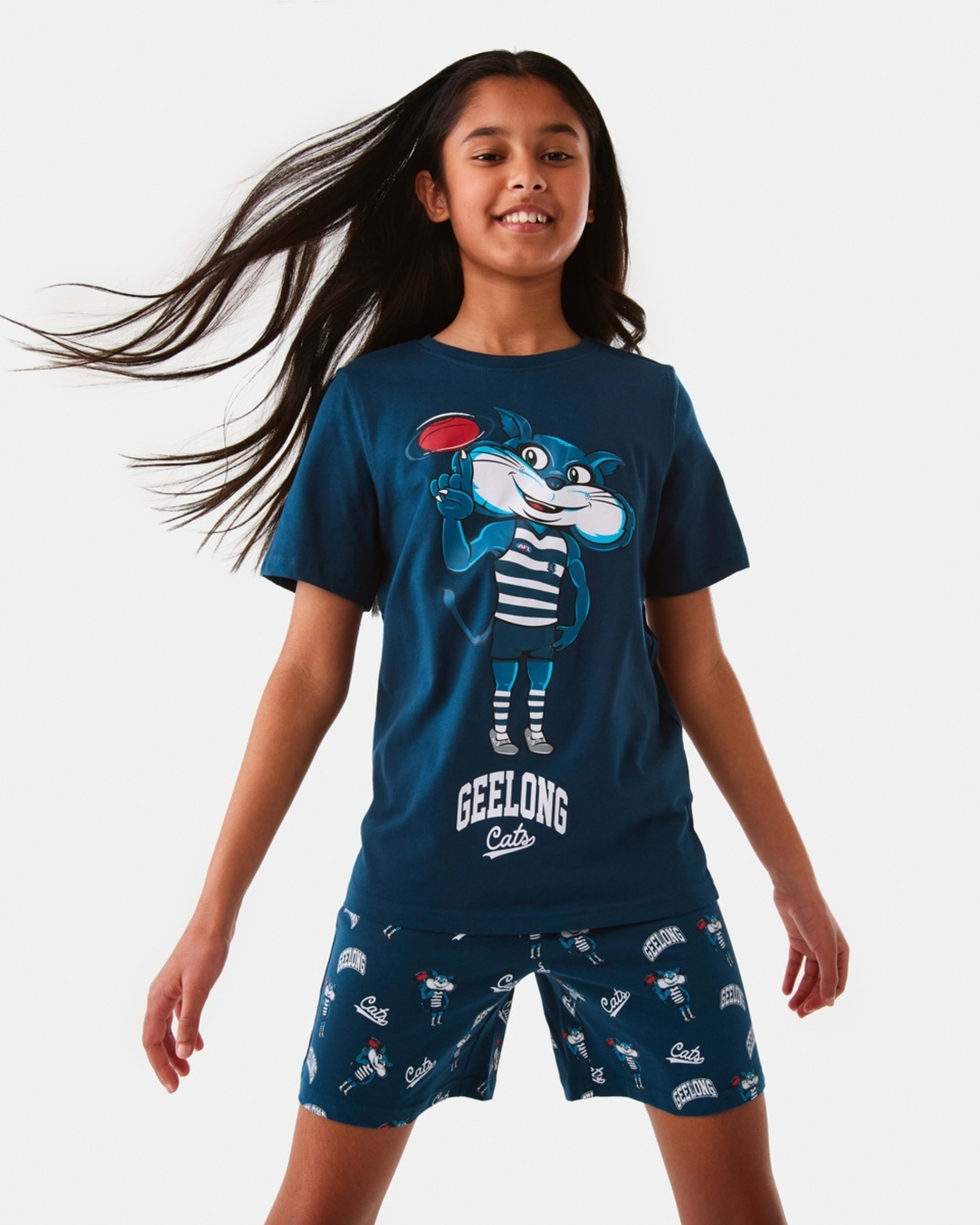 2 Active Kids AFL Pyjama Set Geelong, 2 of 8