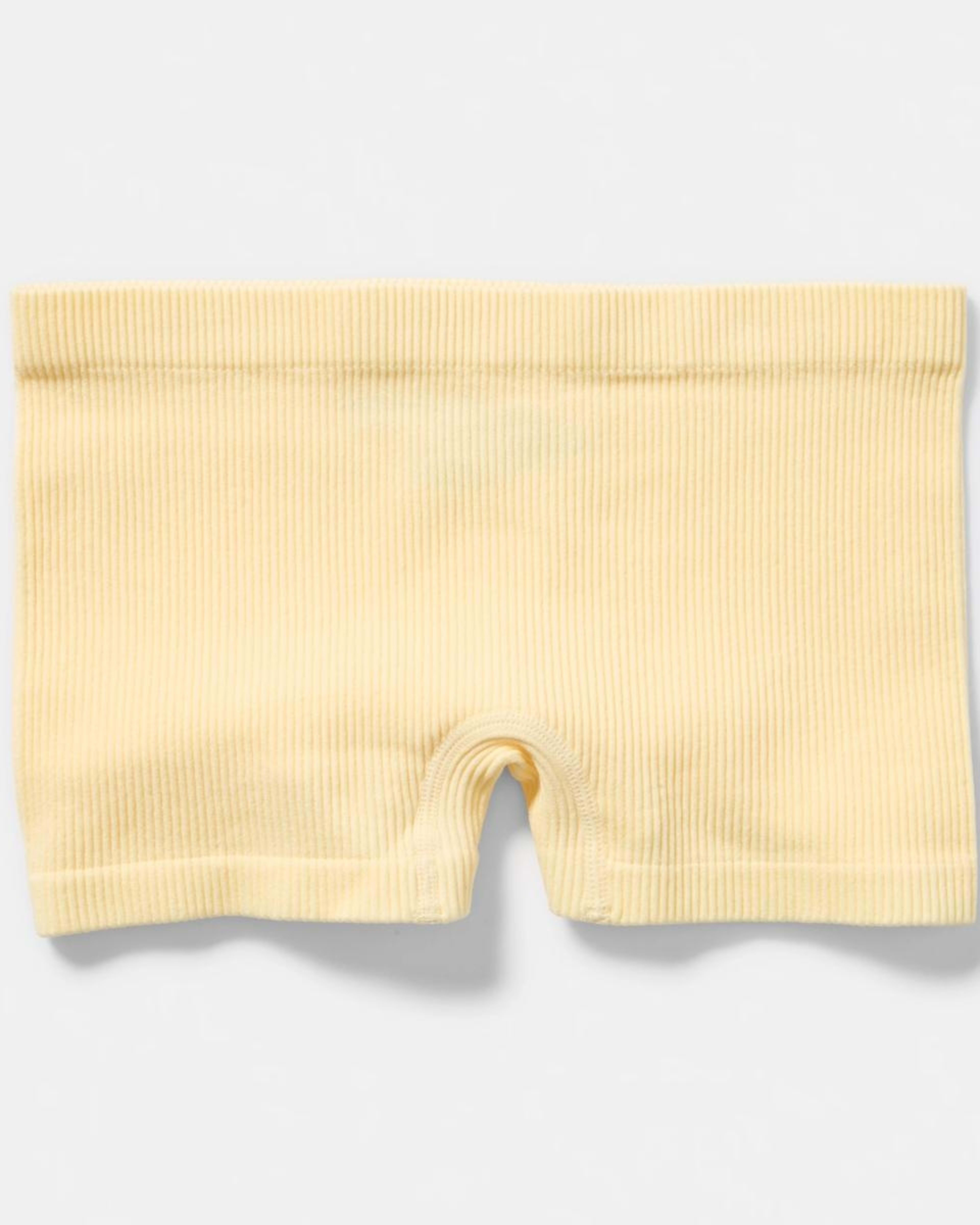 4 3 Pack Rib Seamfree Shorties PINK, YELLOW, 4 of 5
