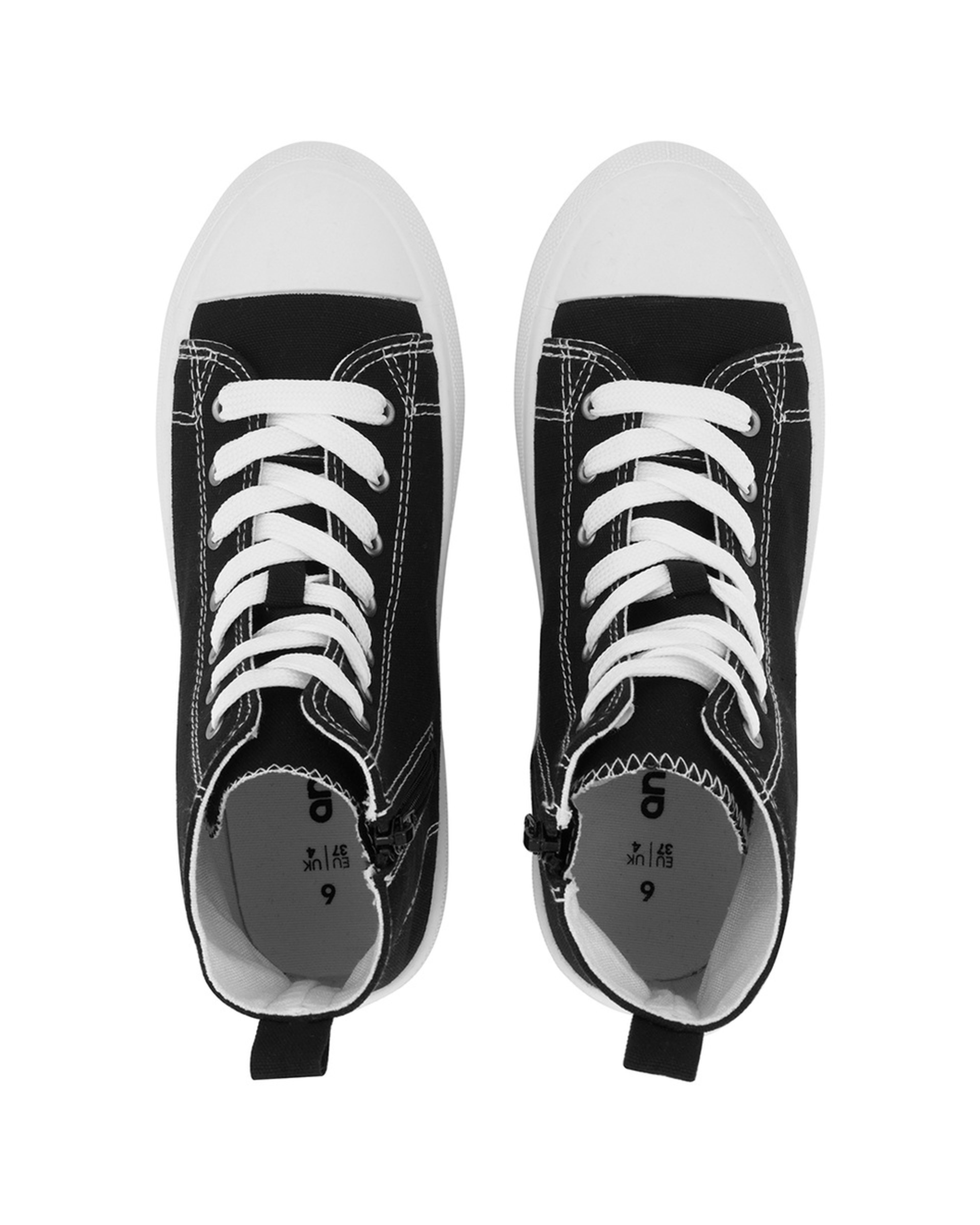 Canvas High Top Sneakers - Kmart
