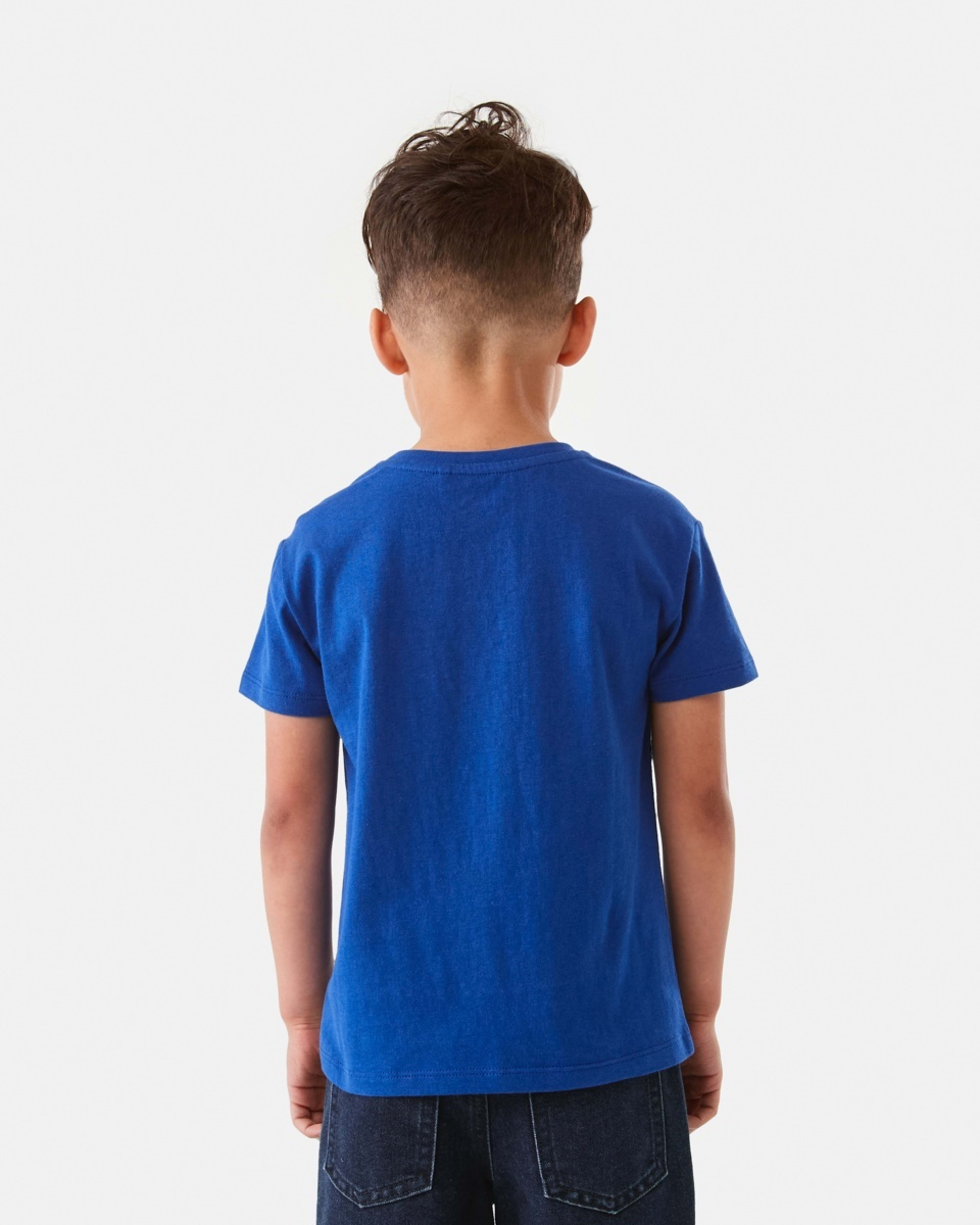 2 Chest Print T-shirt Bluawesom, 2 of 9