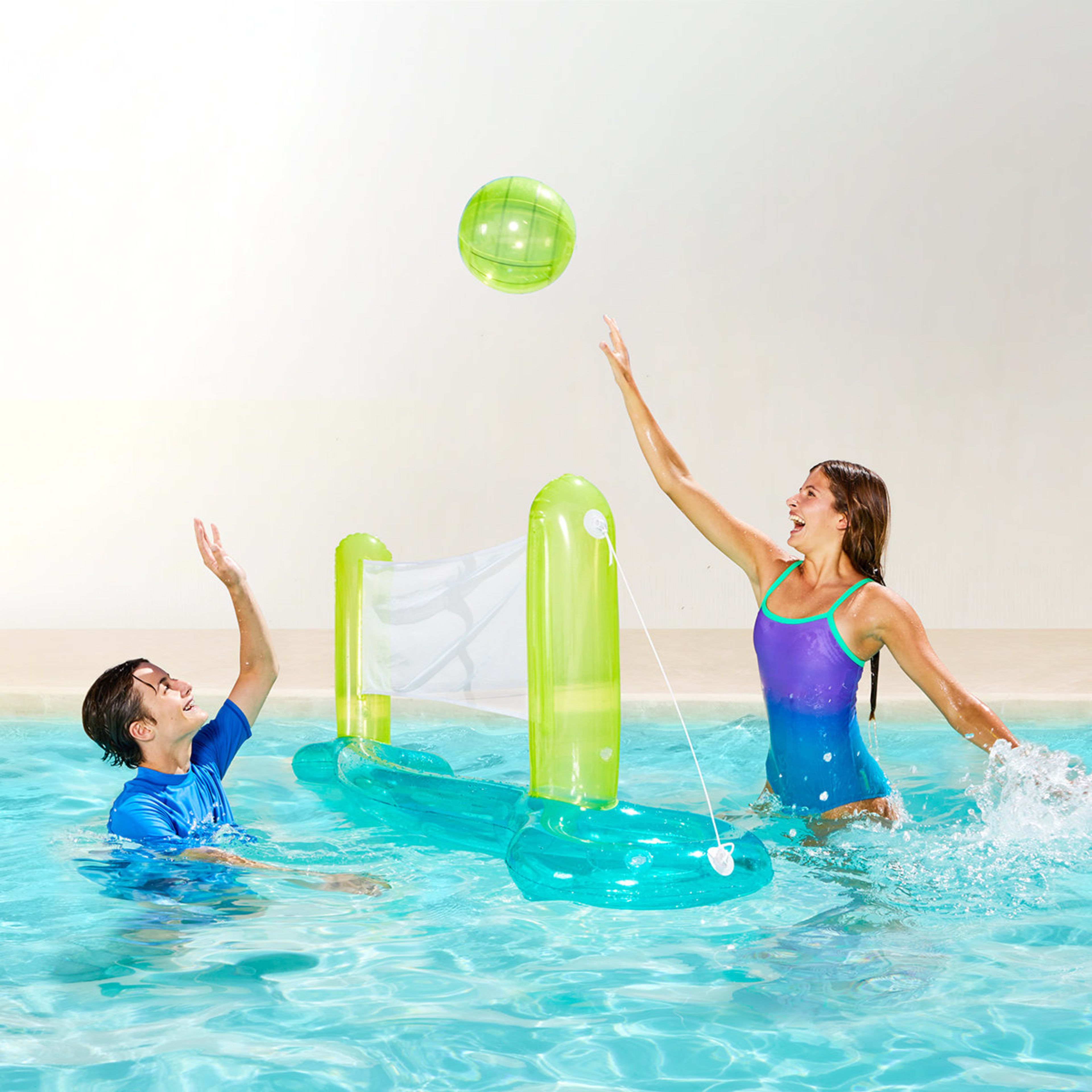 1 Inflatable Volleyball Set, 1 of 9