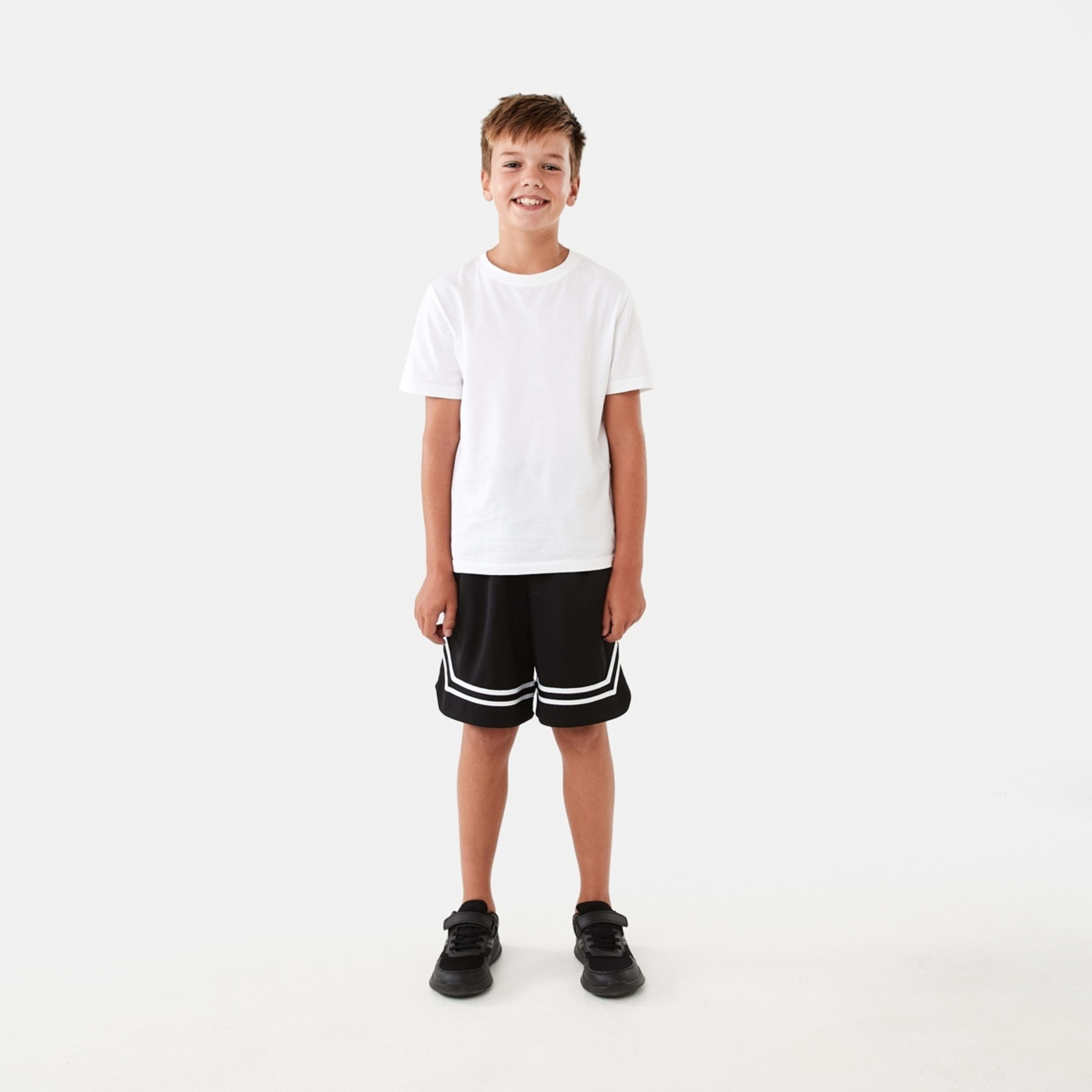 6 Active Kids Basketball Shorts Black, 6 of 9