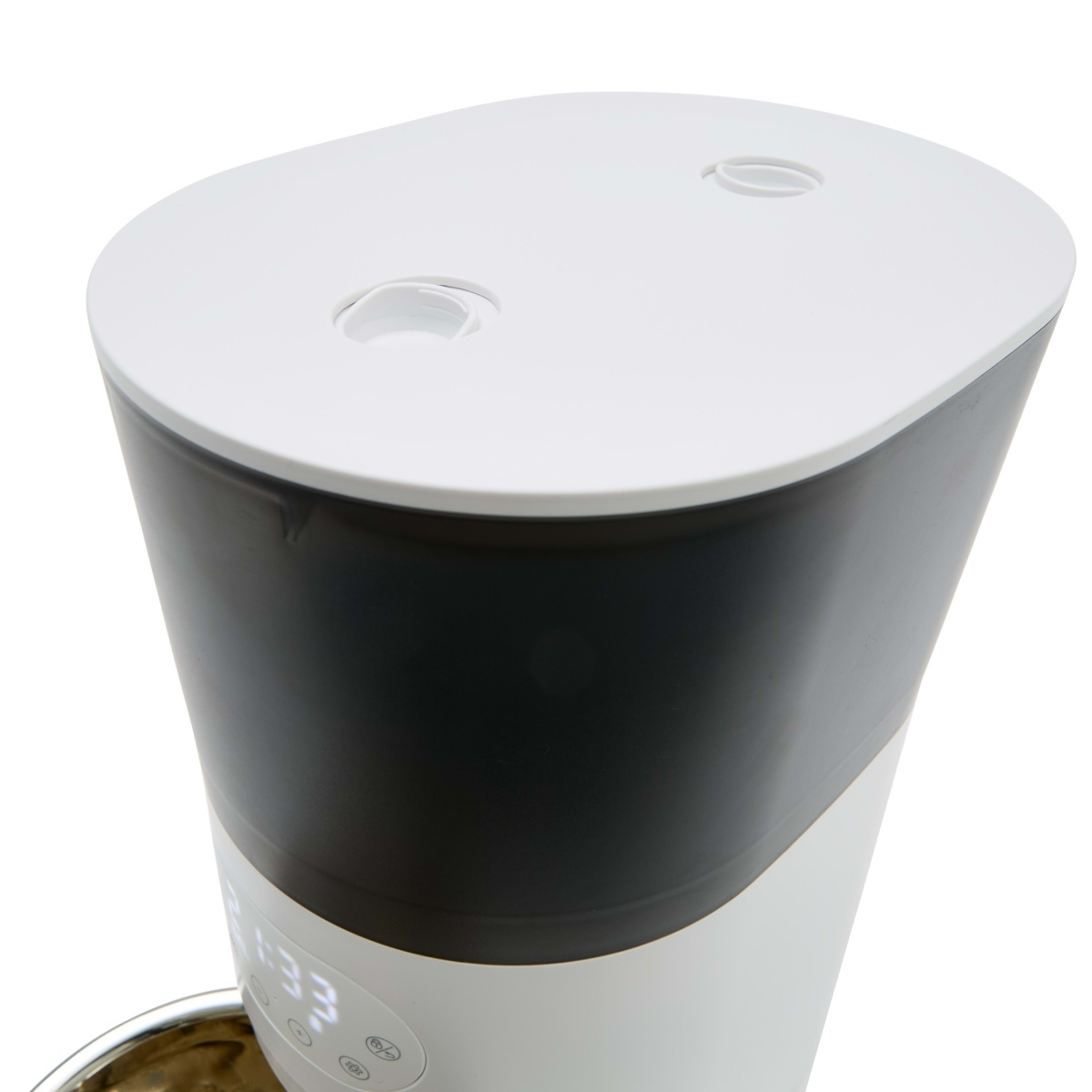 9 Automated 5L Pet Feeder - White and Grey, 9 of 10