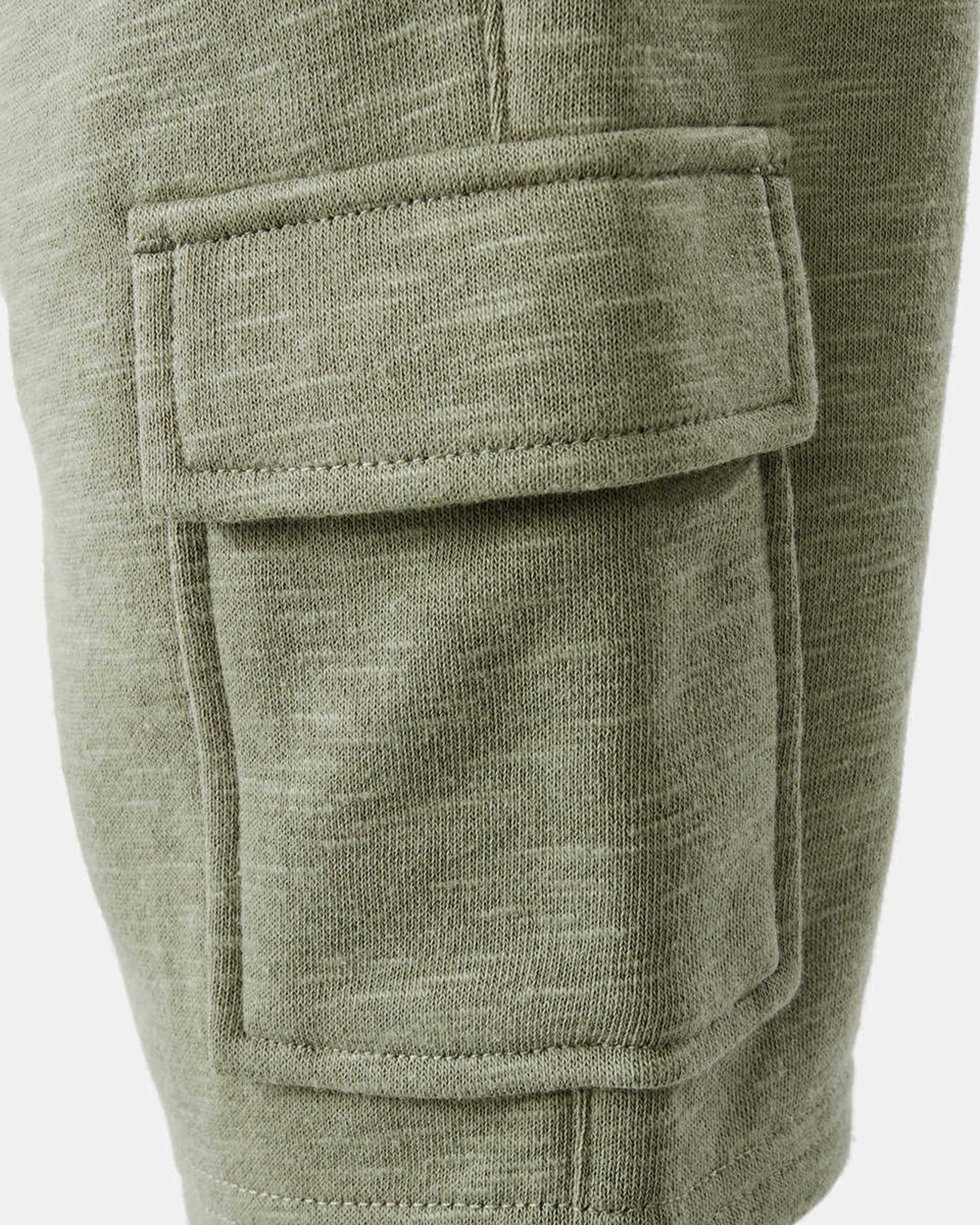5 Cargo Knit Shorts Oil Green, 5 of 9
