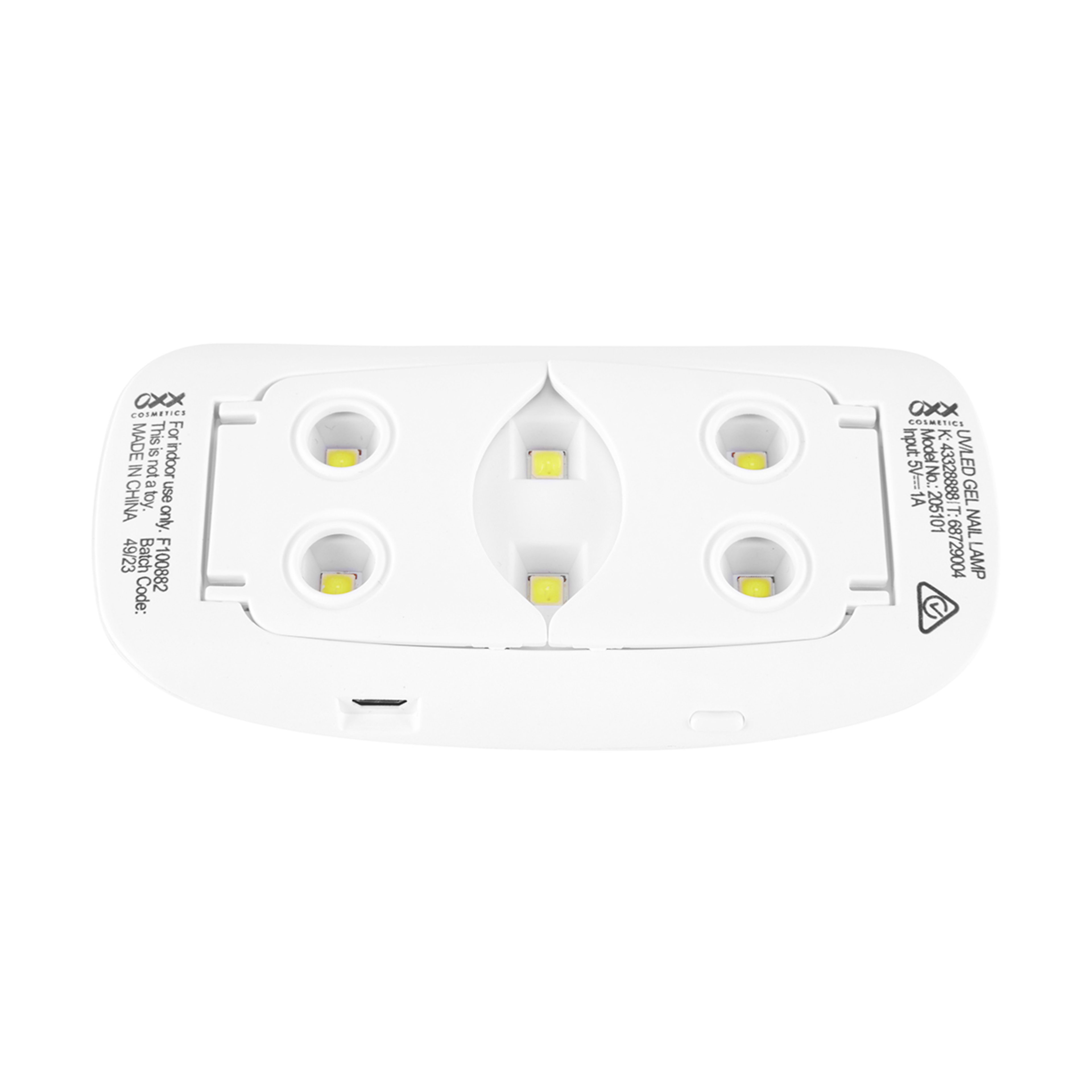 6 OXX Cosmetics UV/LED Gel Nail Lamp - White, 6 of 10