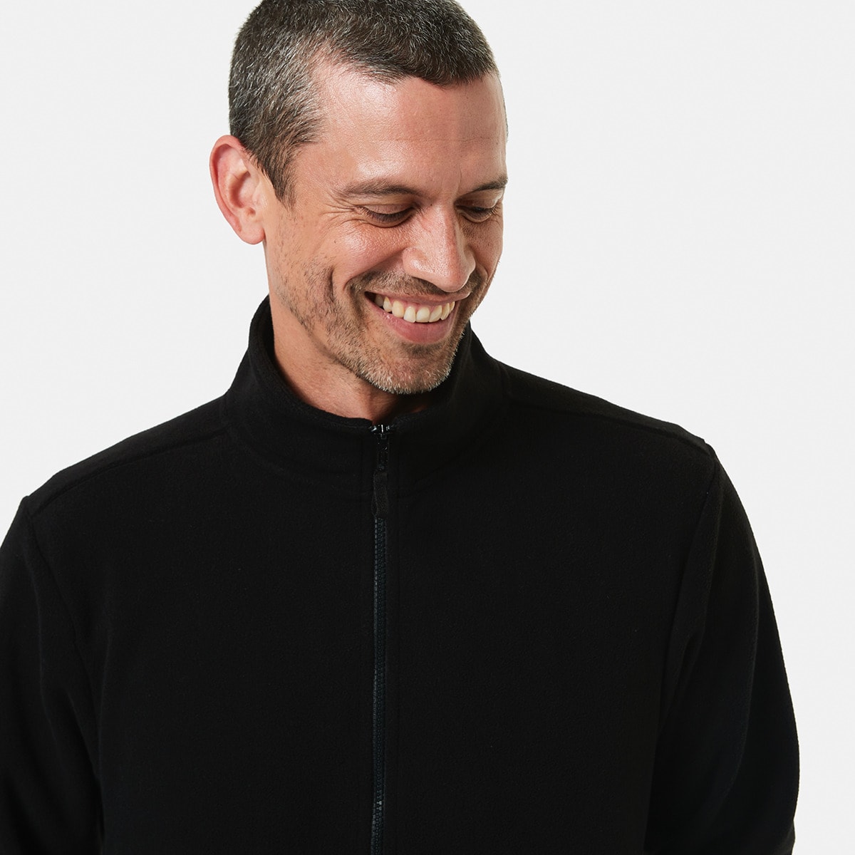 Active Mens Outdoor Polar Fleece Jacket Kmart