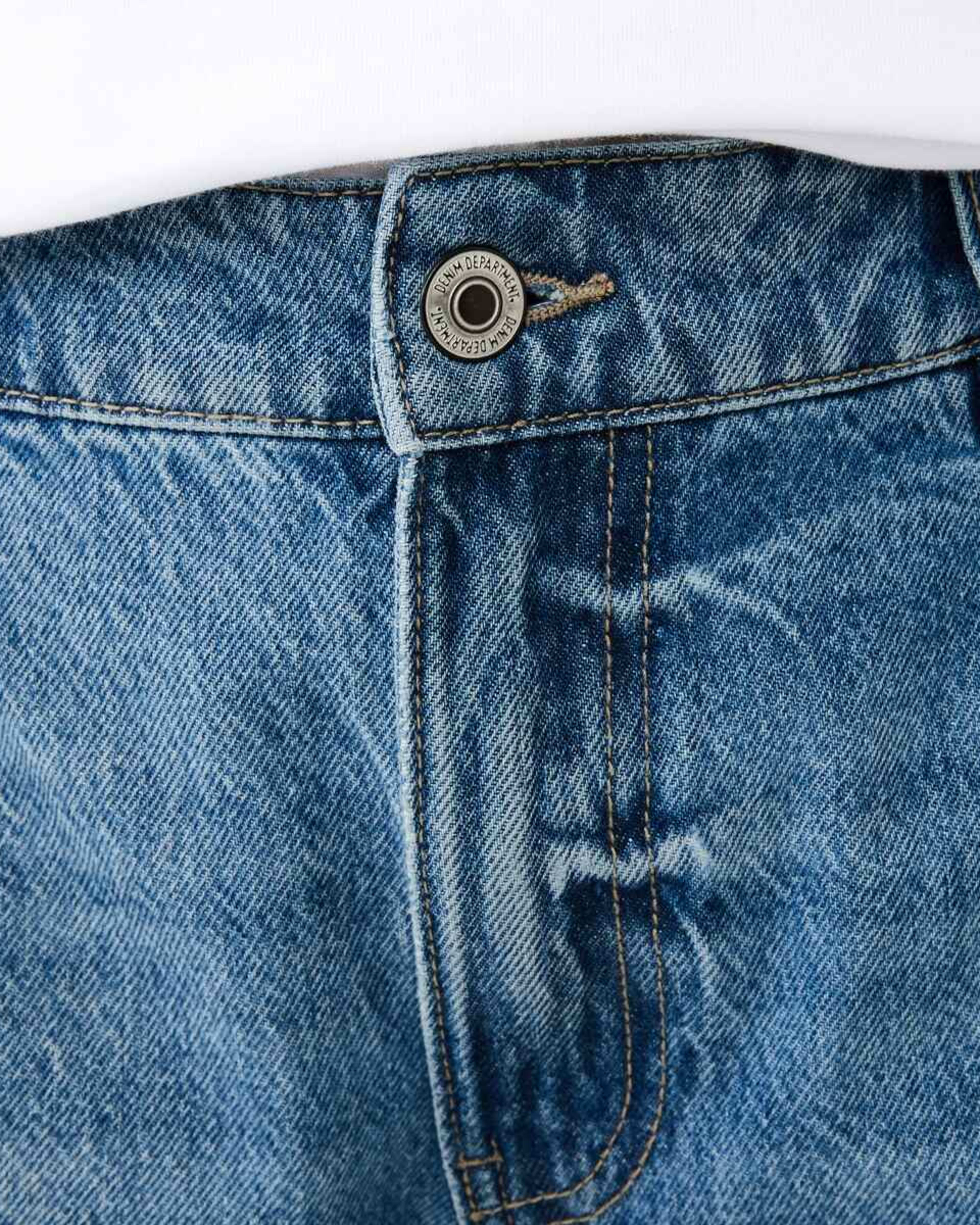 4 Pleat Front Jeans MID WASH, 4 of 6