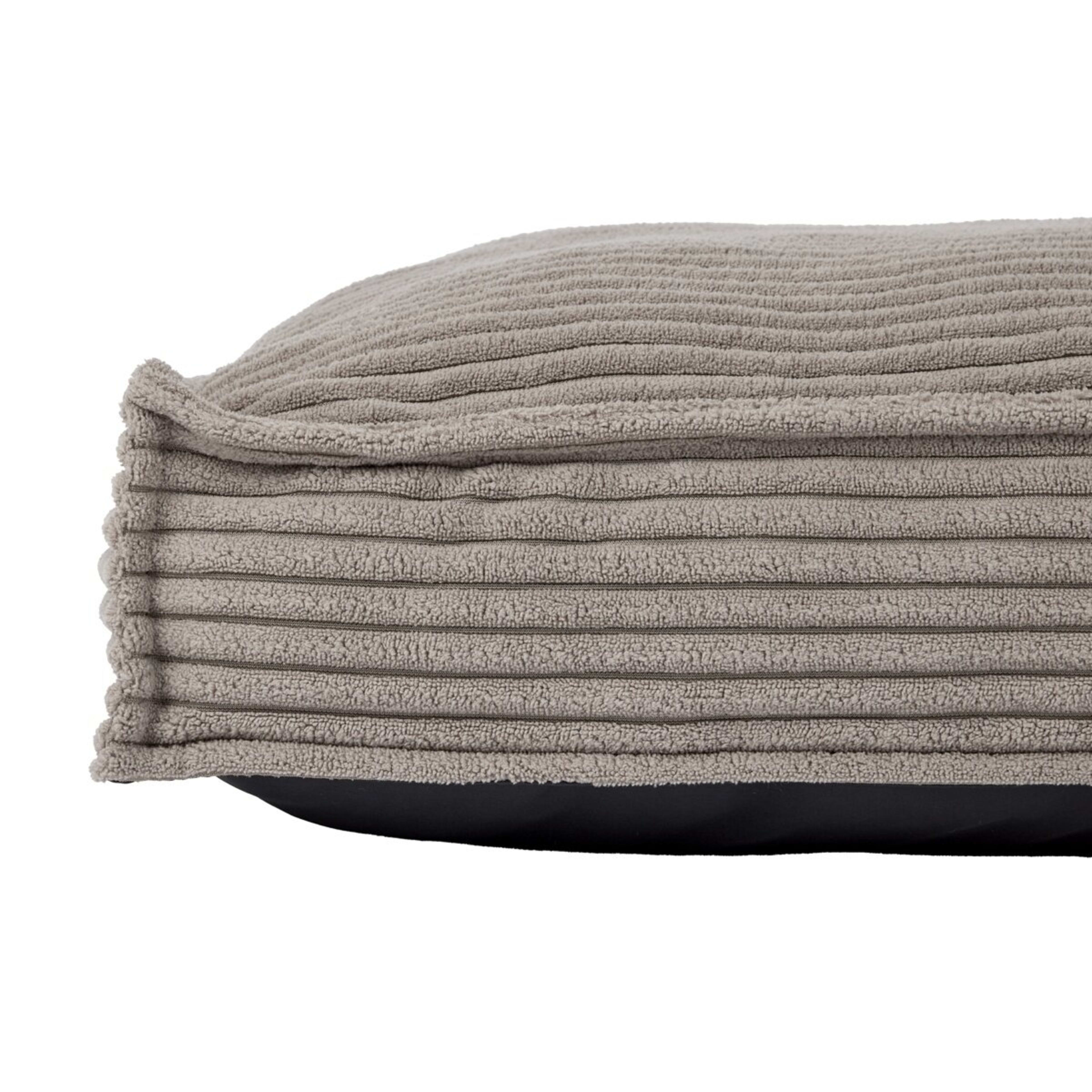 5 Pet Bed Rectangle Corduroy - Large, Brown, 5 of 7