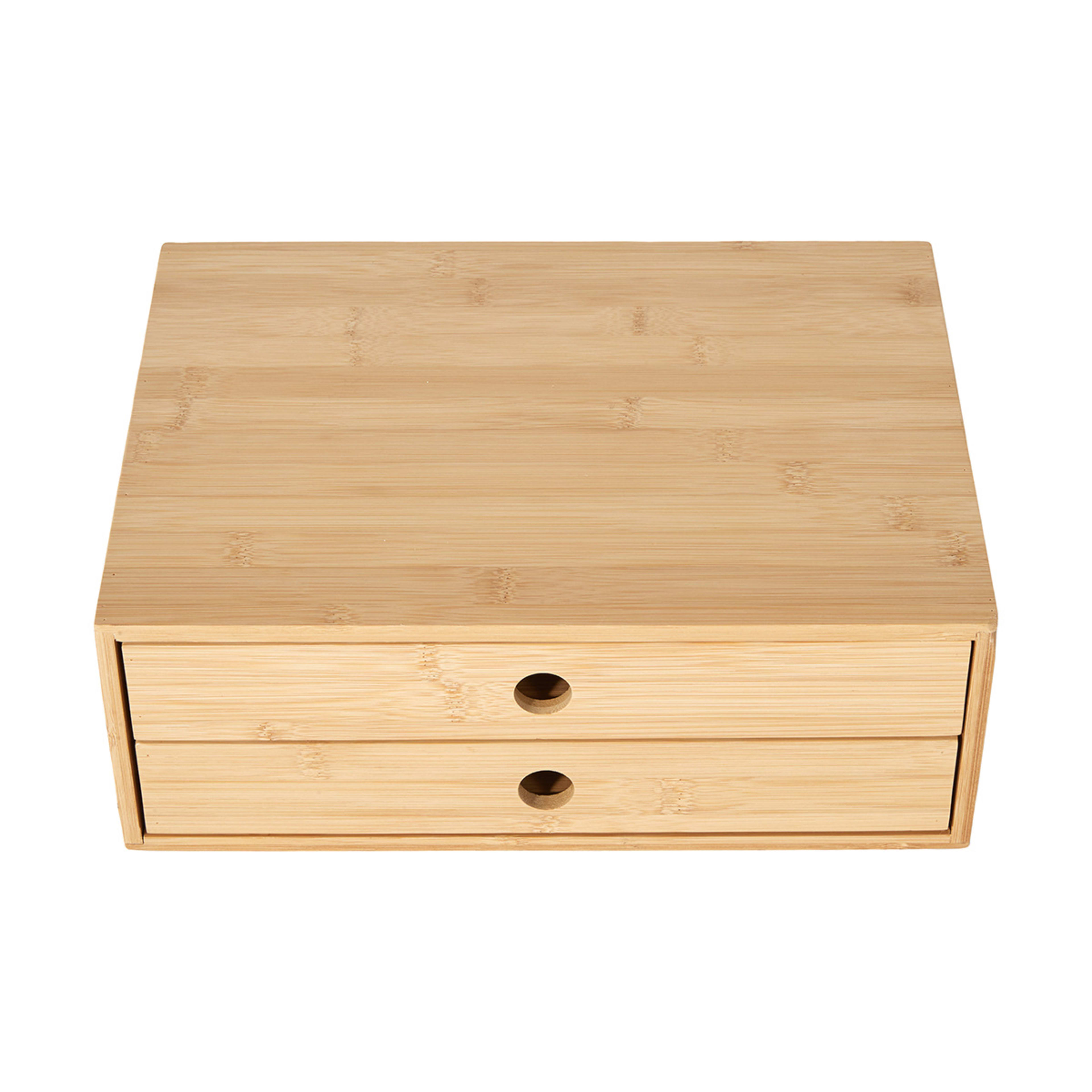 Bamboo Desk Top Drawers Kmart