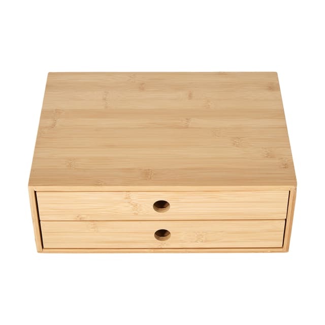 Bamboo Desk Top Drawers Kmart