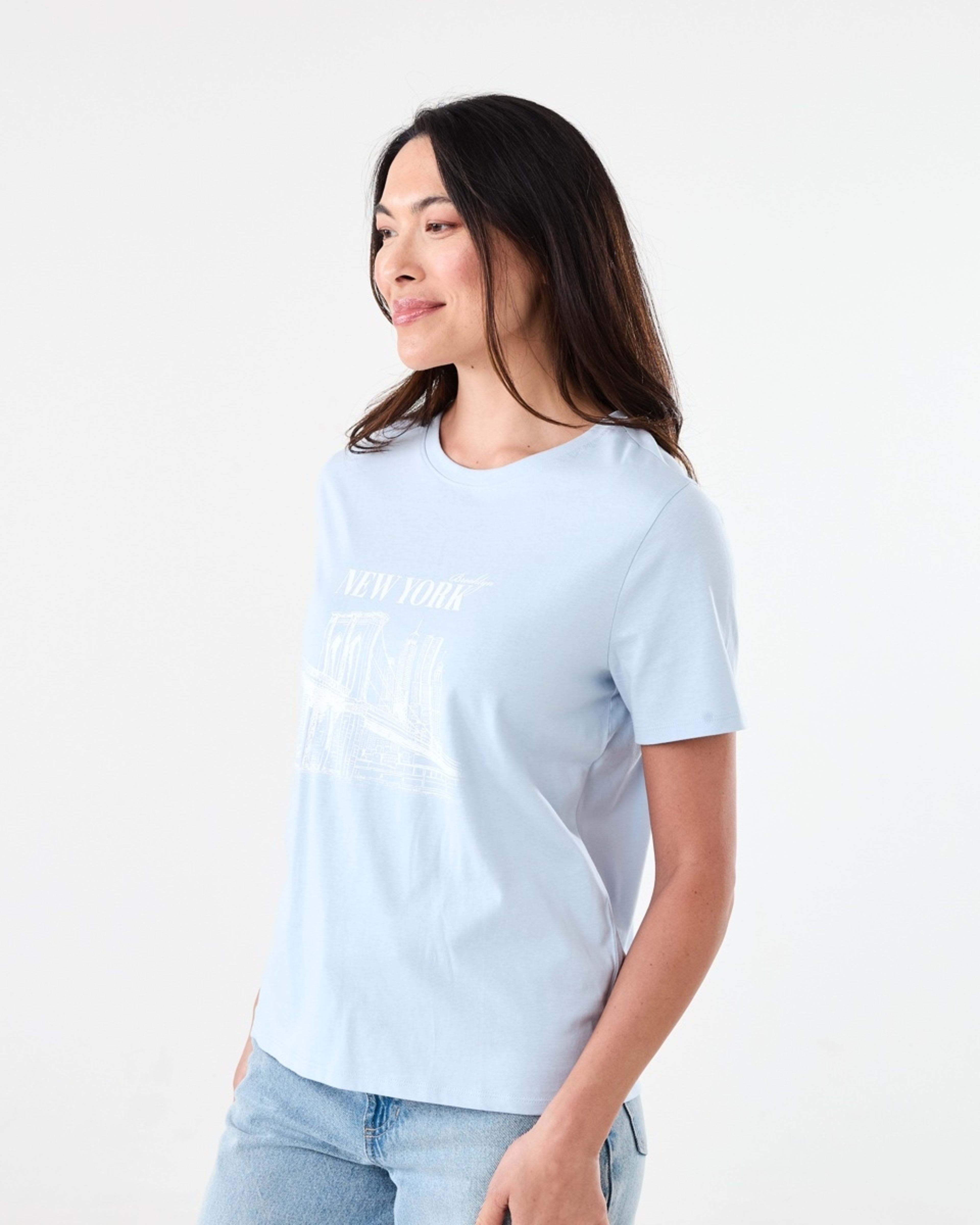 2 Short Sleeve Printed T-shirt NY CITY SKYWAY, 2 of 5