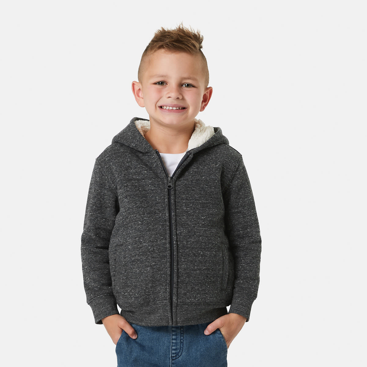 Sherpa Lined Hoodie - Kmart