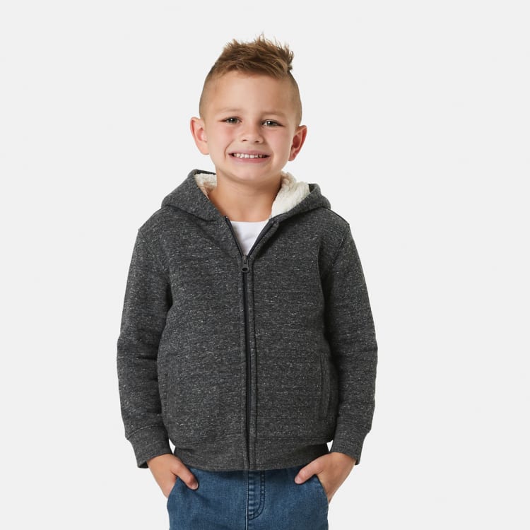 Sherpa Lined Hoodie Kmart