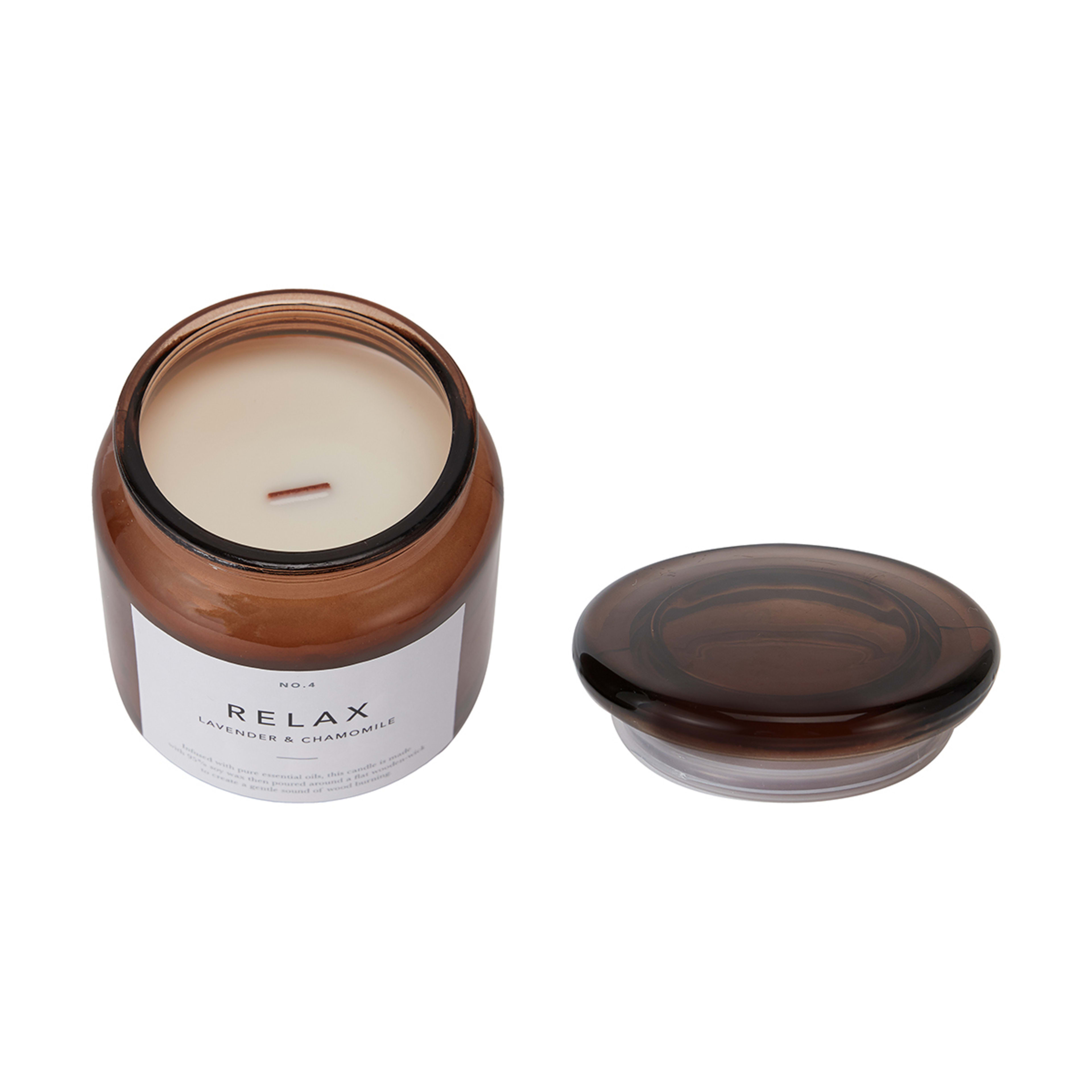 4 Relax Soy Blend Fragrant Candle - Large, 4 of 4