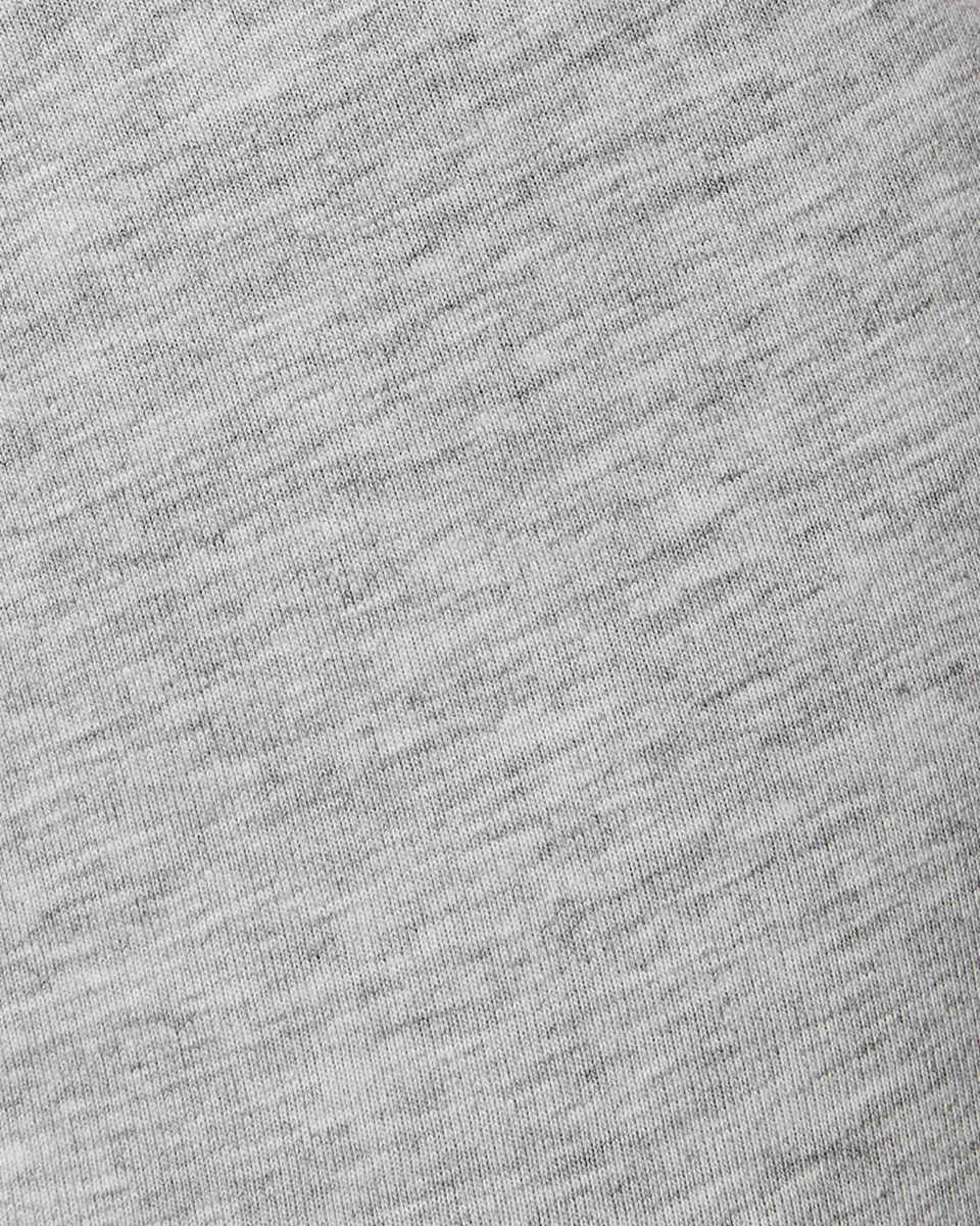 8 3 Pack Fly Front Plain Trunks GREY MARLE, 8 of 8