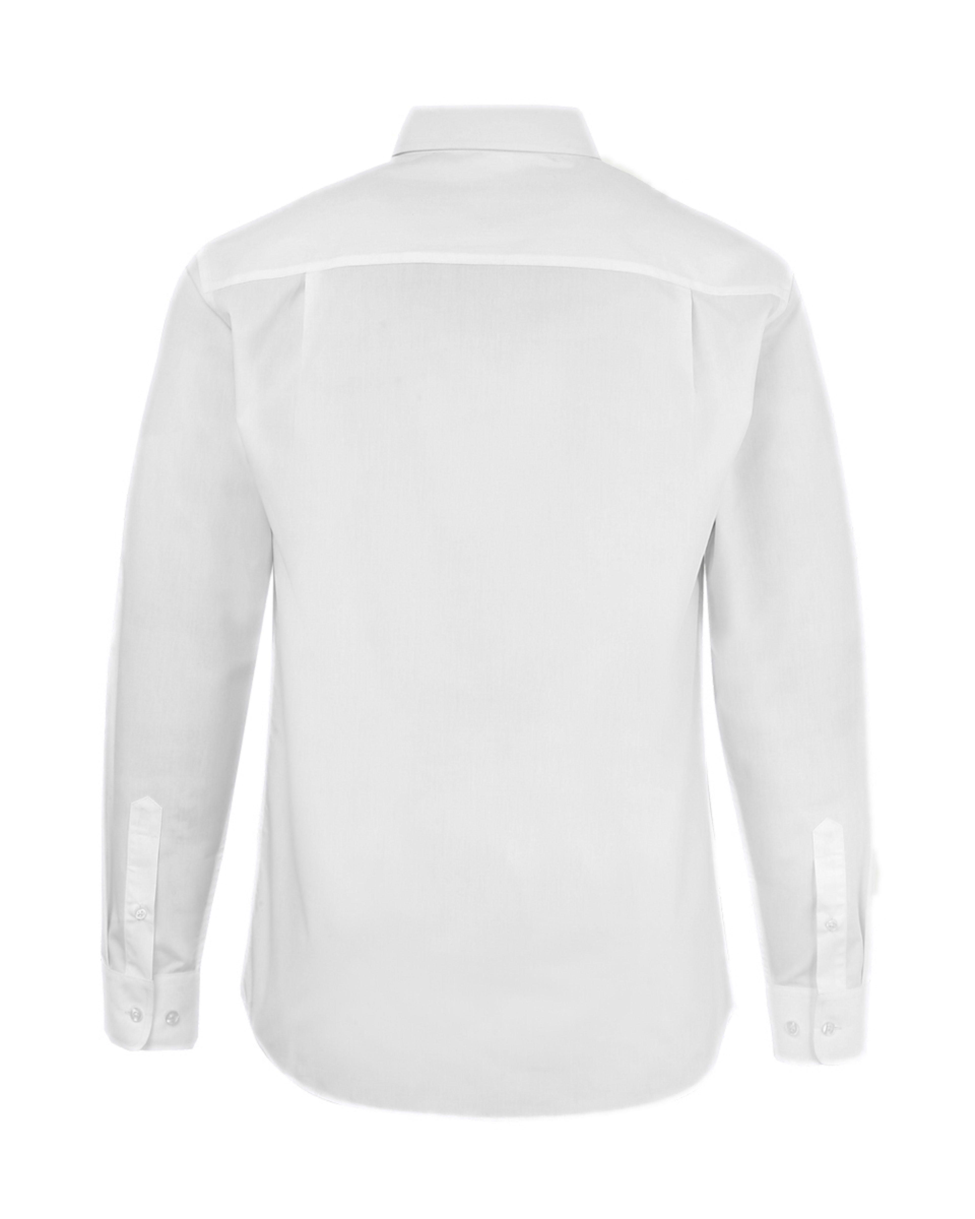 6 Work Long Sleeve Business Shirt WHITE, 6 of 6