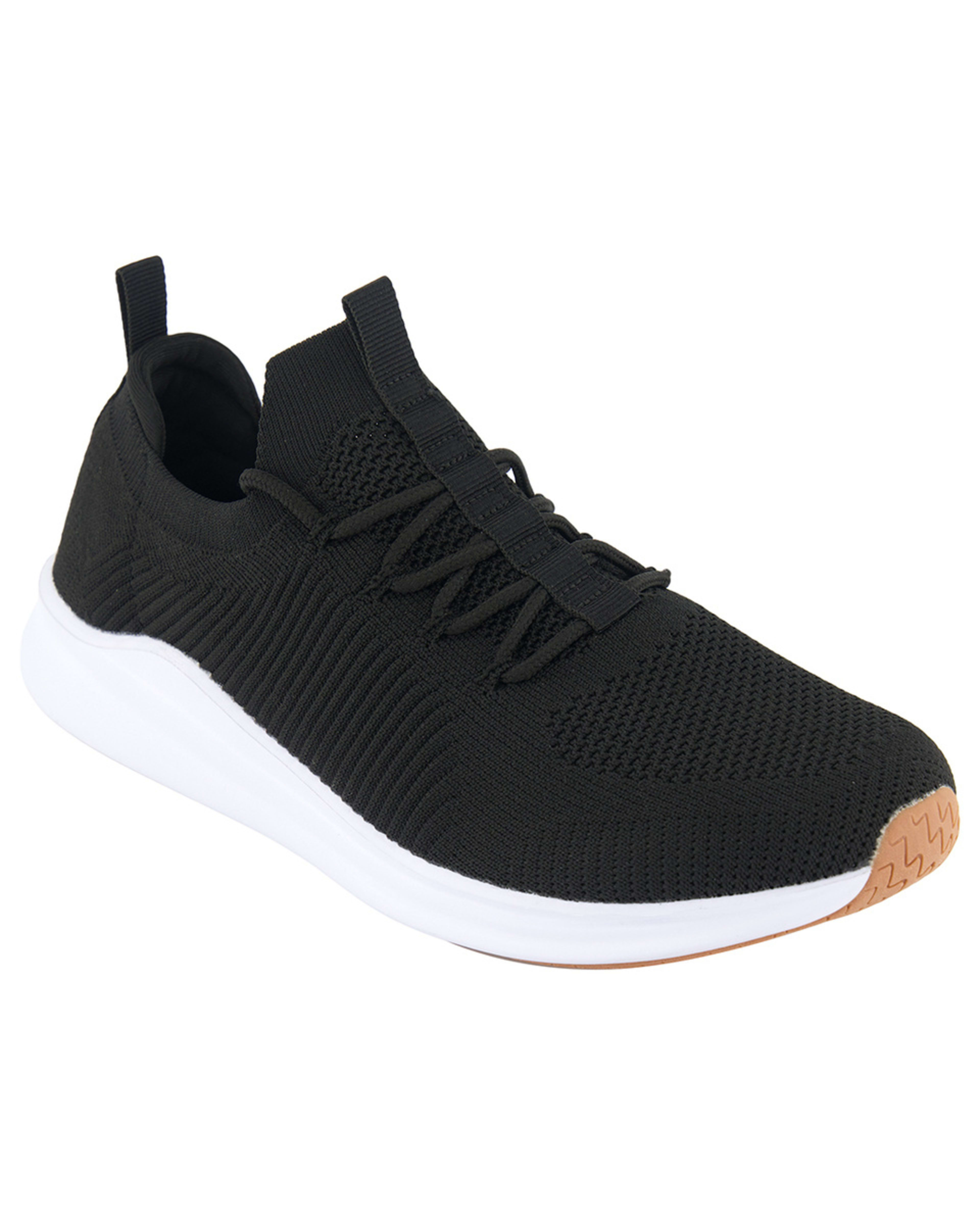 1 Knit Sneakers Blk Wht