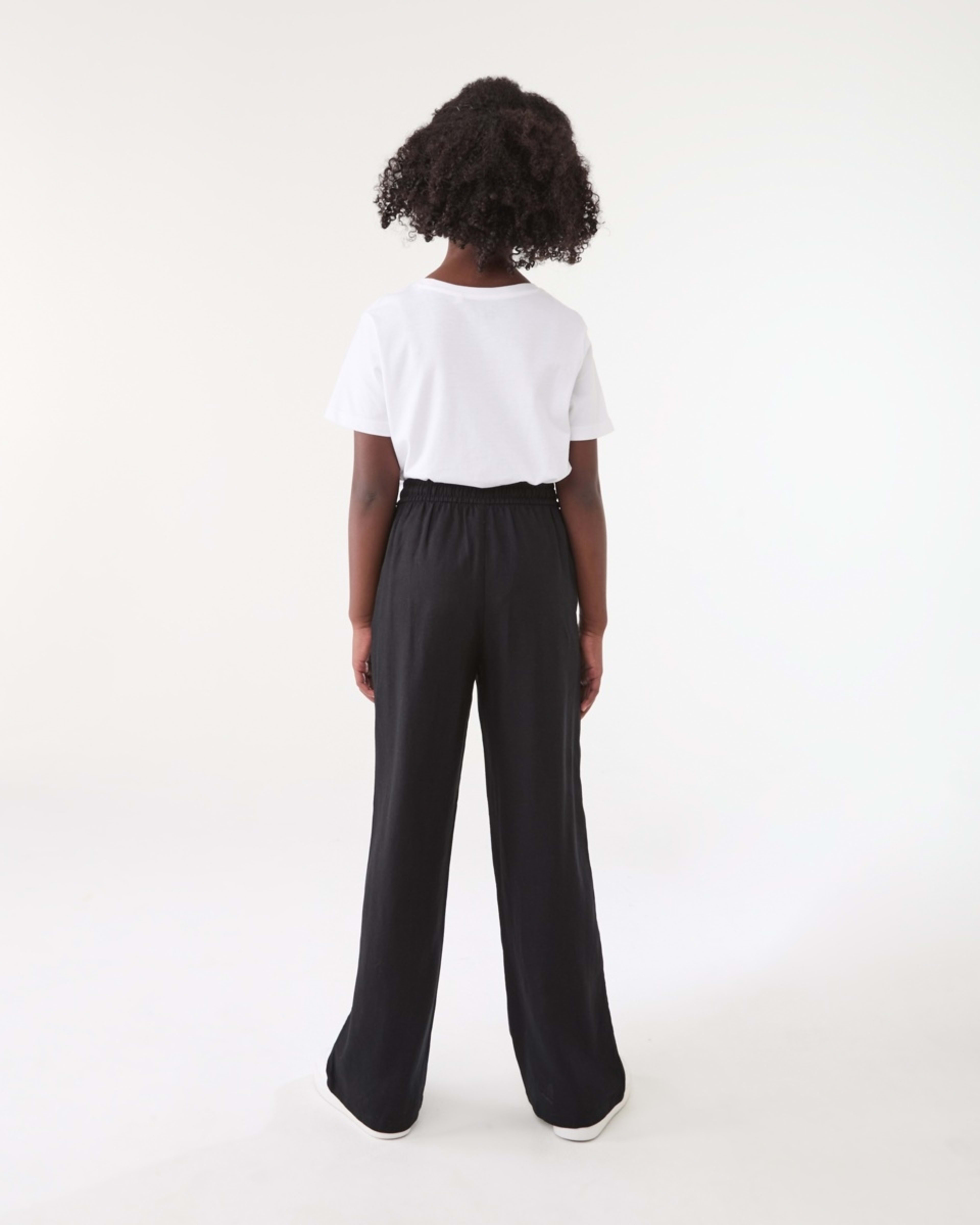5 Wide Leg Pants BLACK, 5 of 5