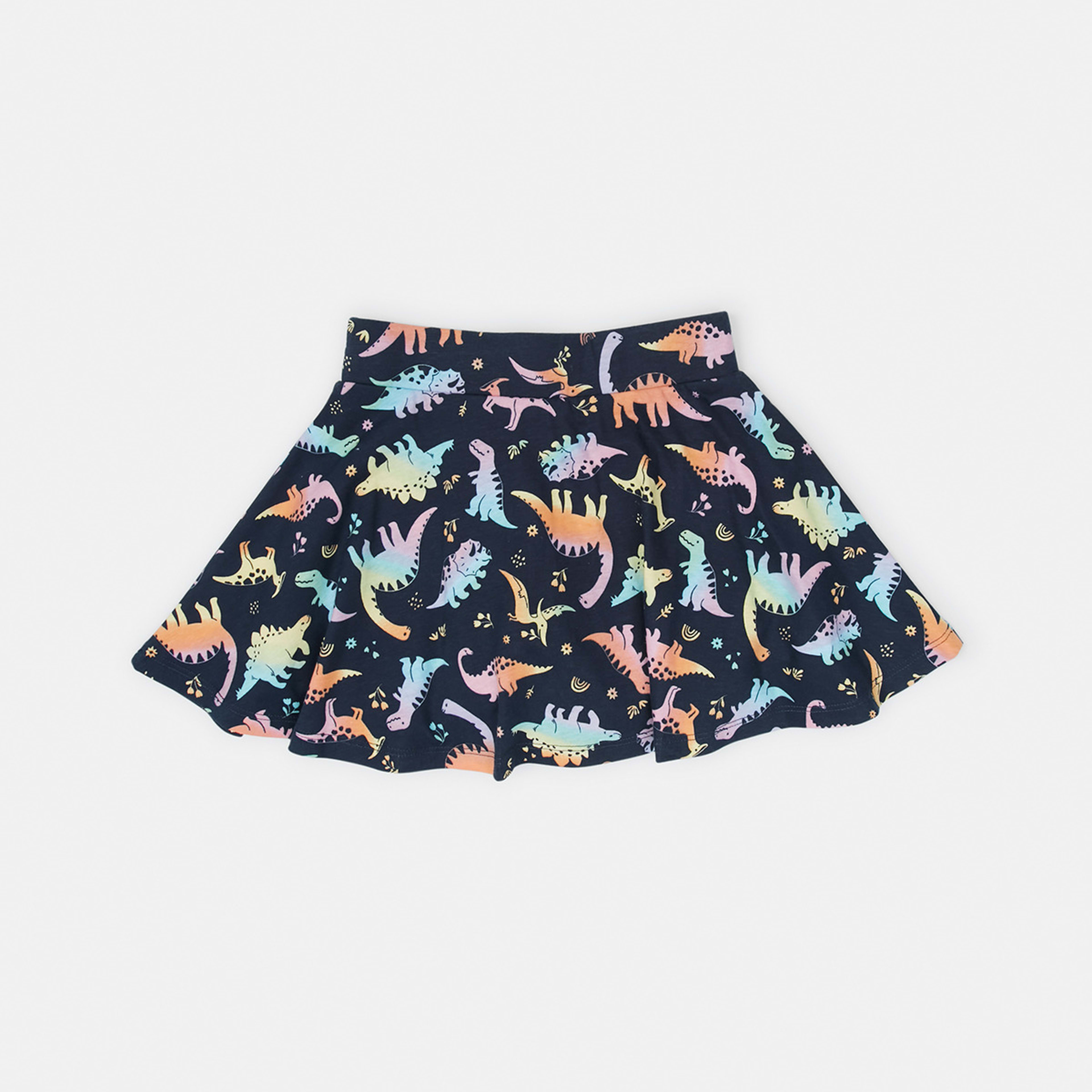 8 Printed Skort Navy Dino, 8 of 8