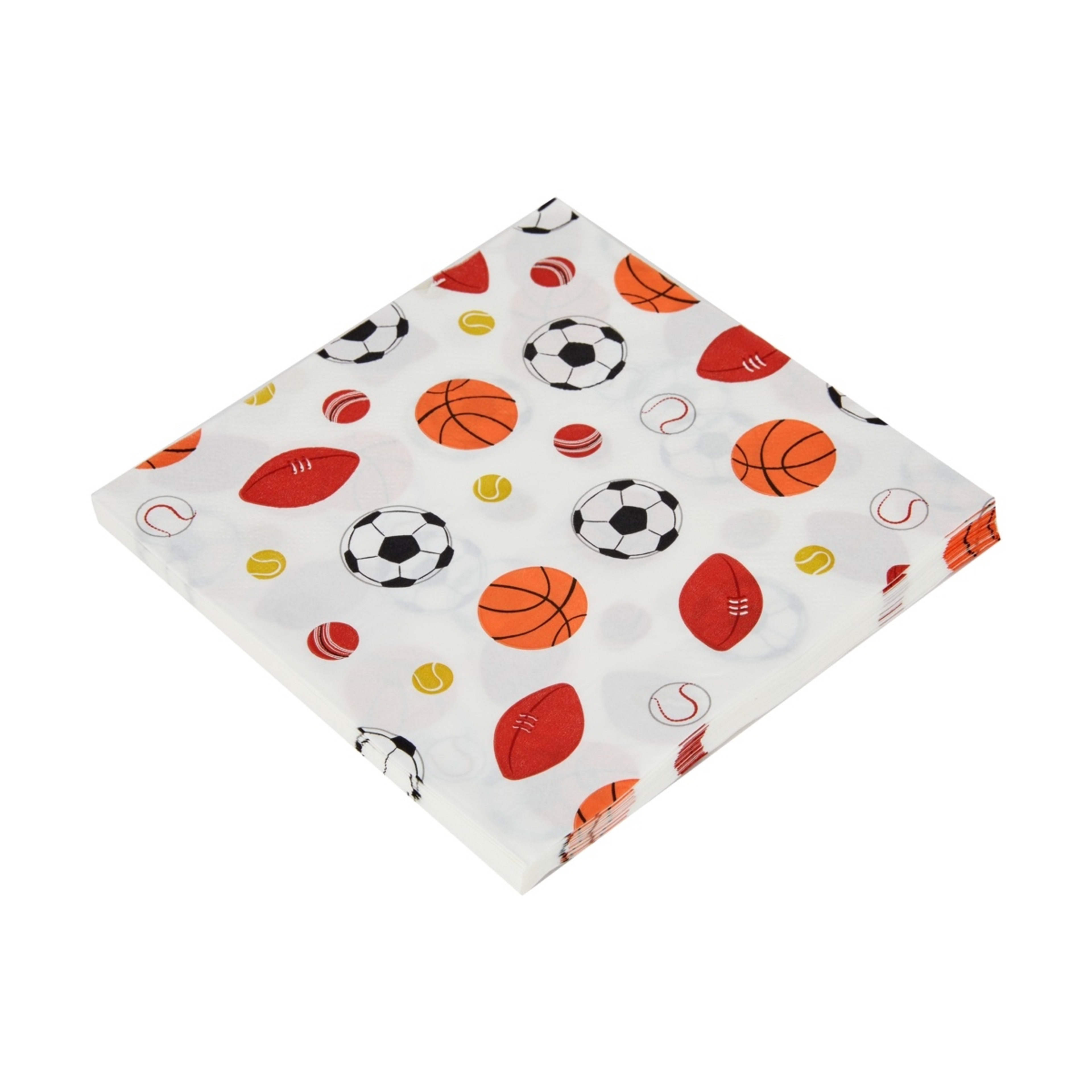 2 20 Piece Sports Paper Napkins, 2 of 4