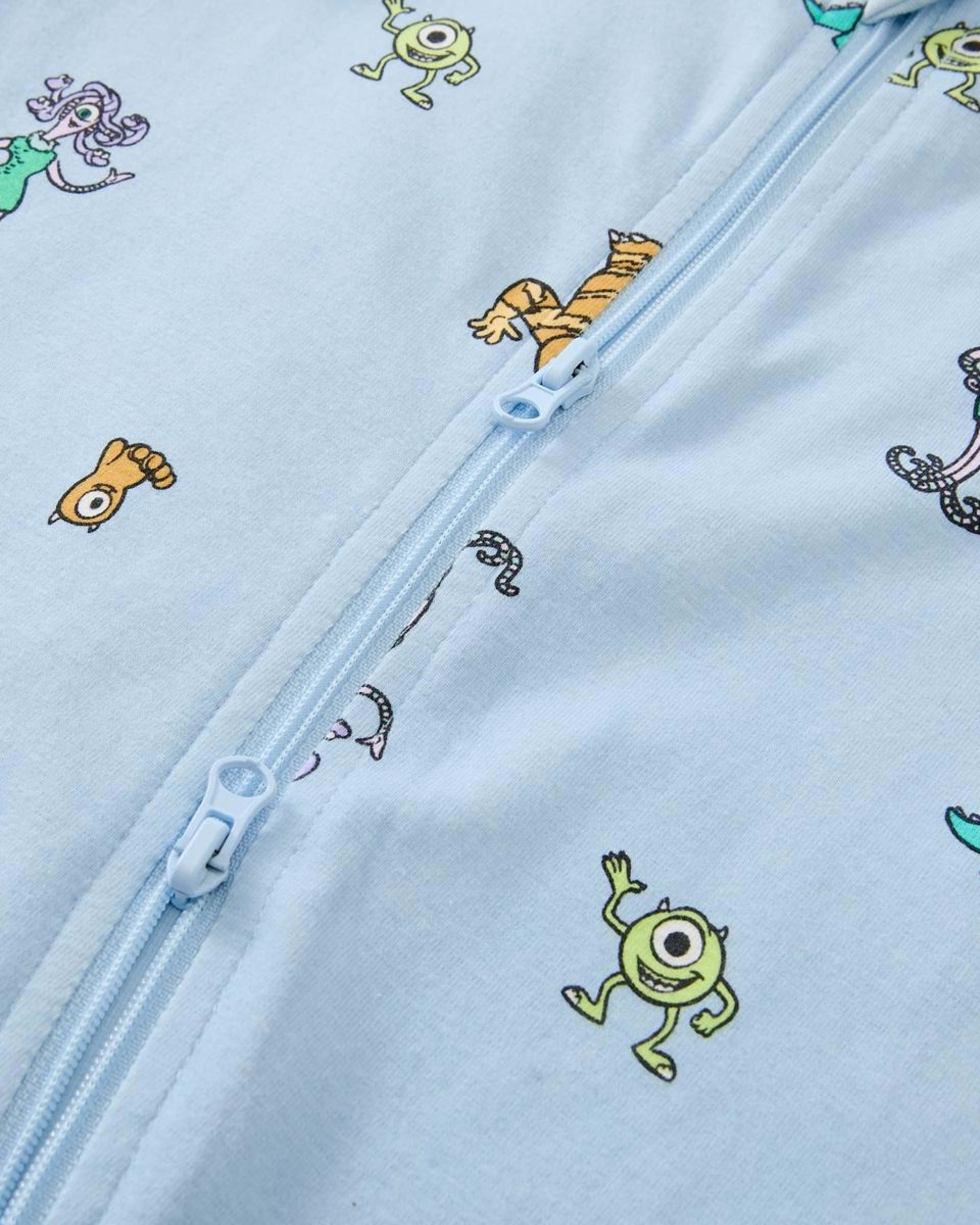 4 Monsters Inc. License Christmas Romper Mon Inc, 4 of 4