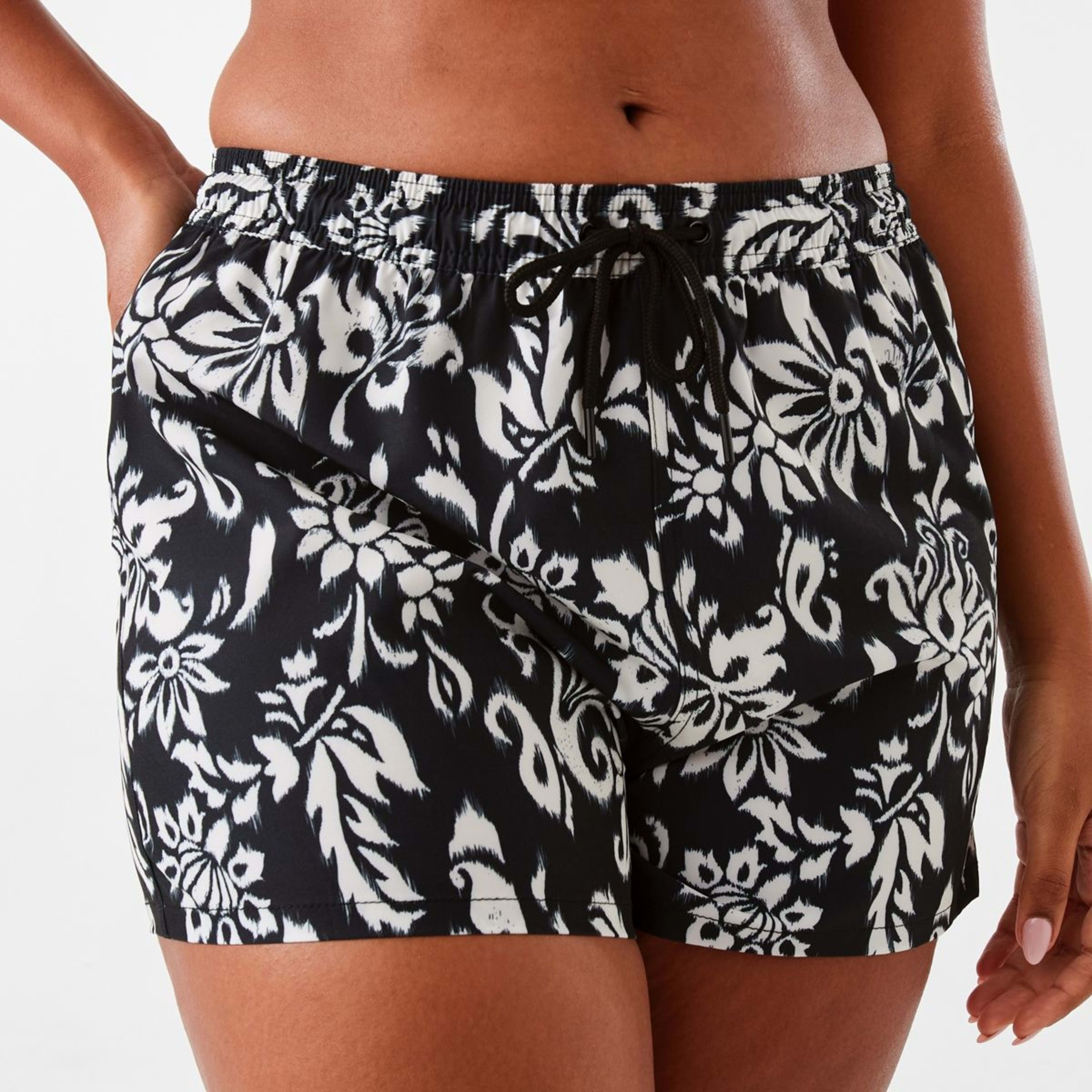 1 Printed Boardshorts Flr Ikat, 1 of 6