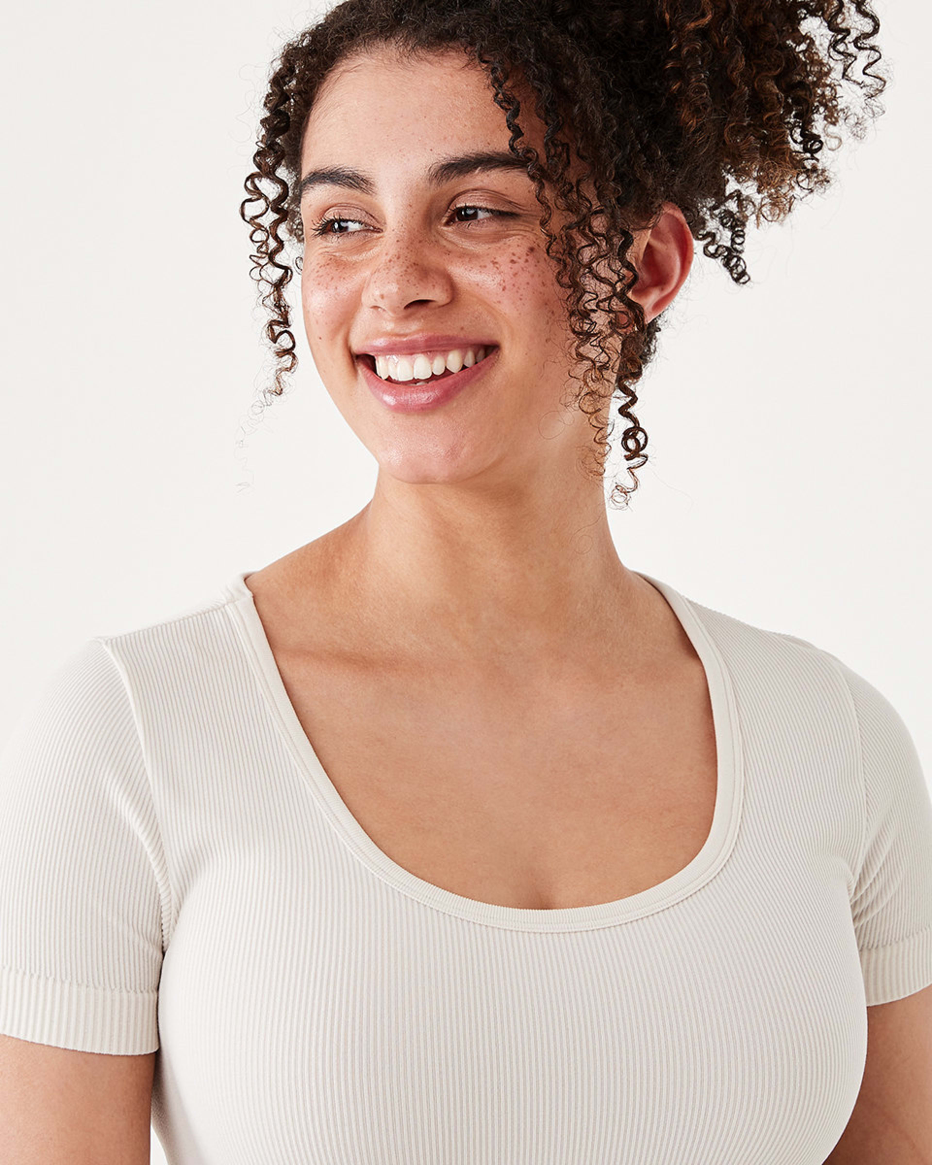 Active Womens Seamfree Rib Tshirt Kmart