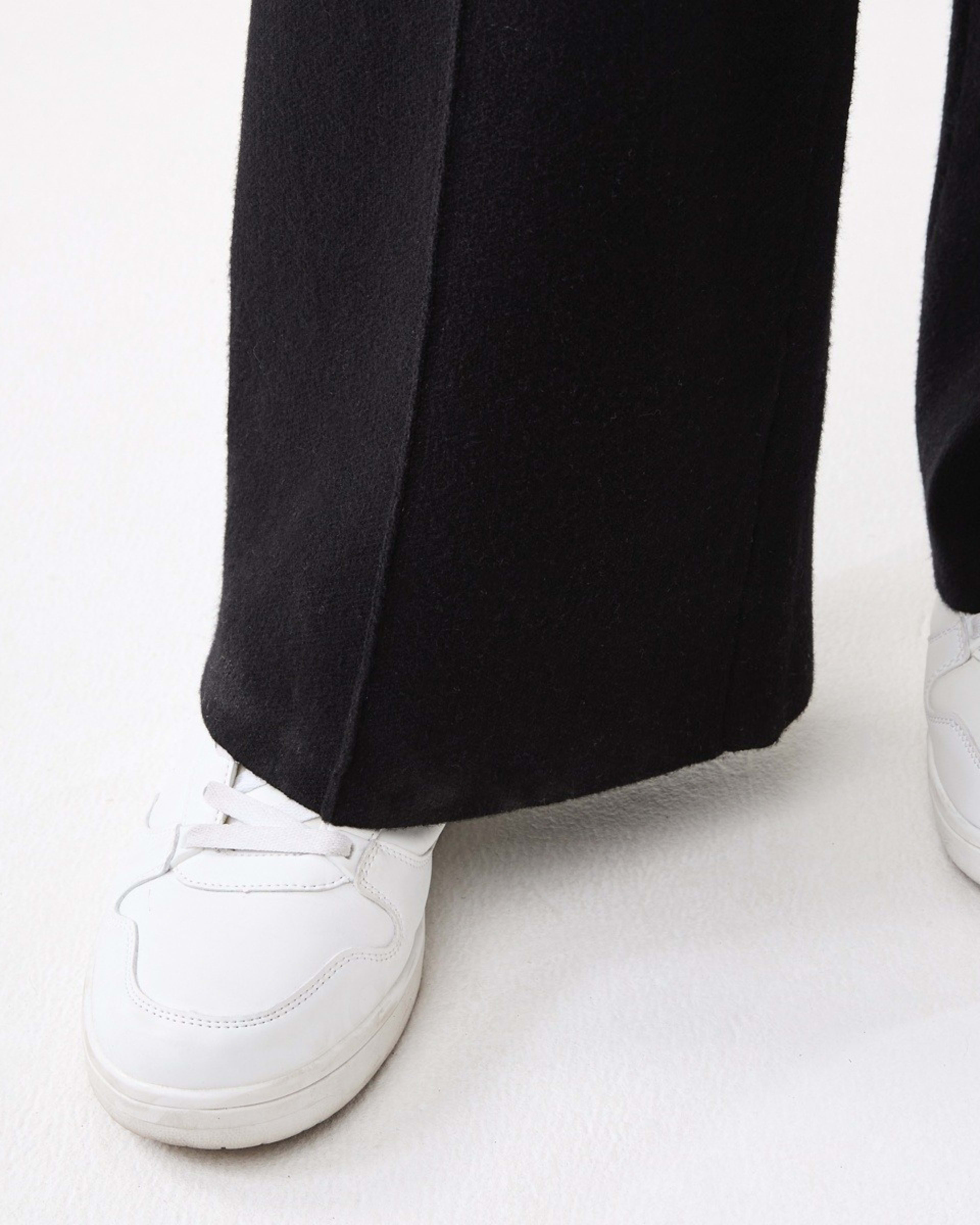 5 Seam Front True Knit Pants Black, 5 of 6