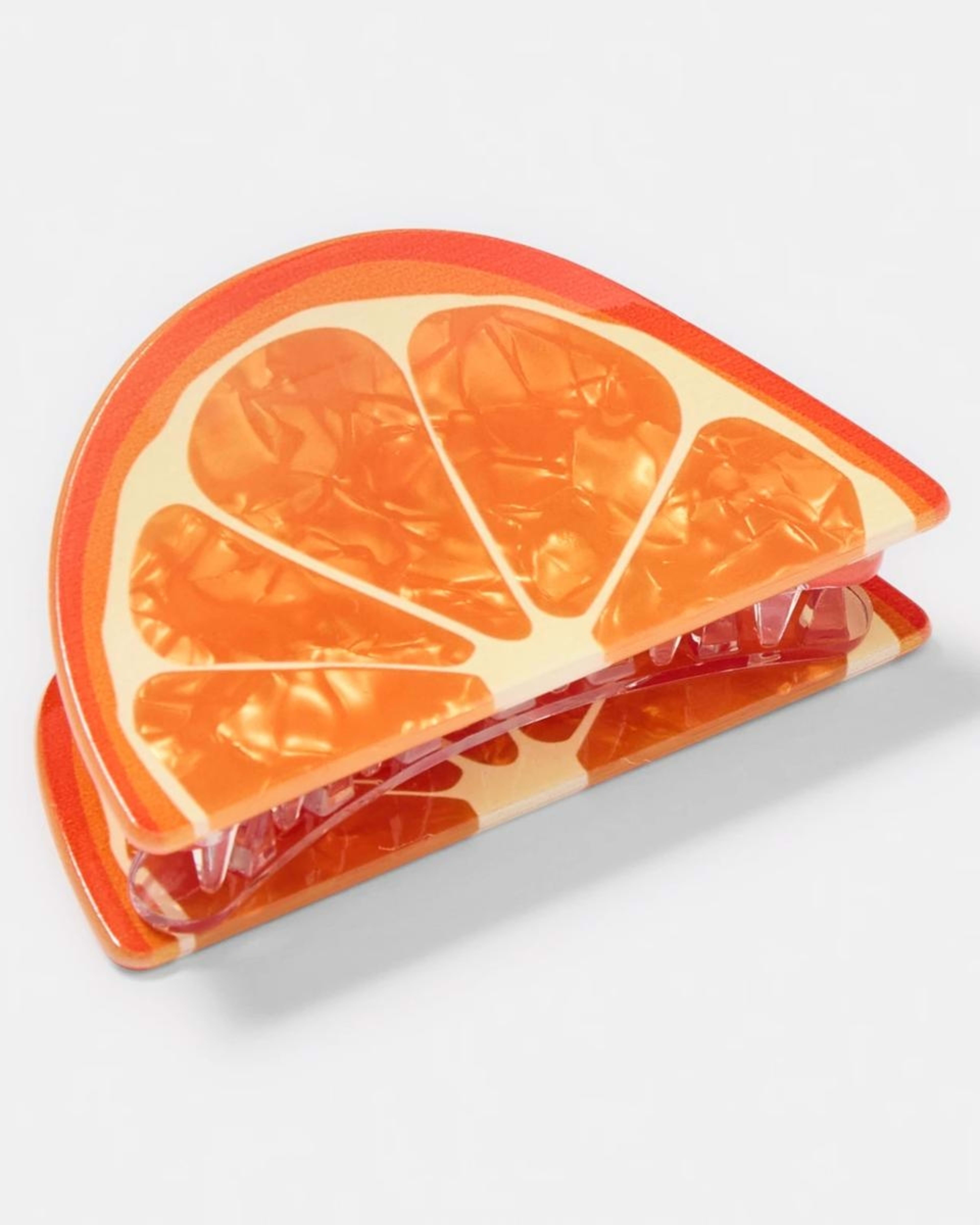 2 Orange Claw Hair Clip ACC ORANGE, 2 of 4