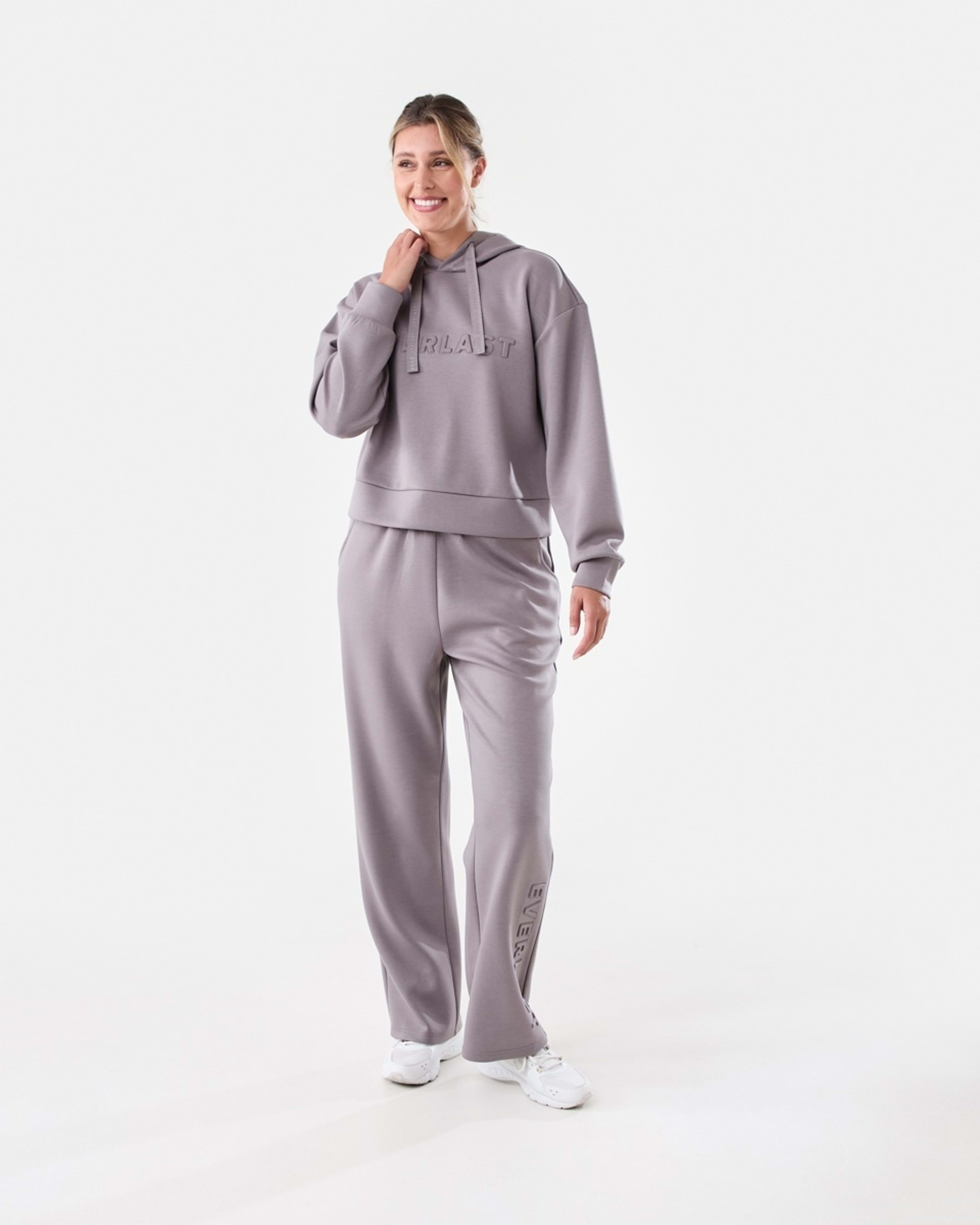 7 Everlast Womens Scuba Trackpants Deep Taupe, 7 of 7