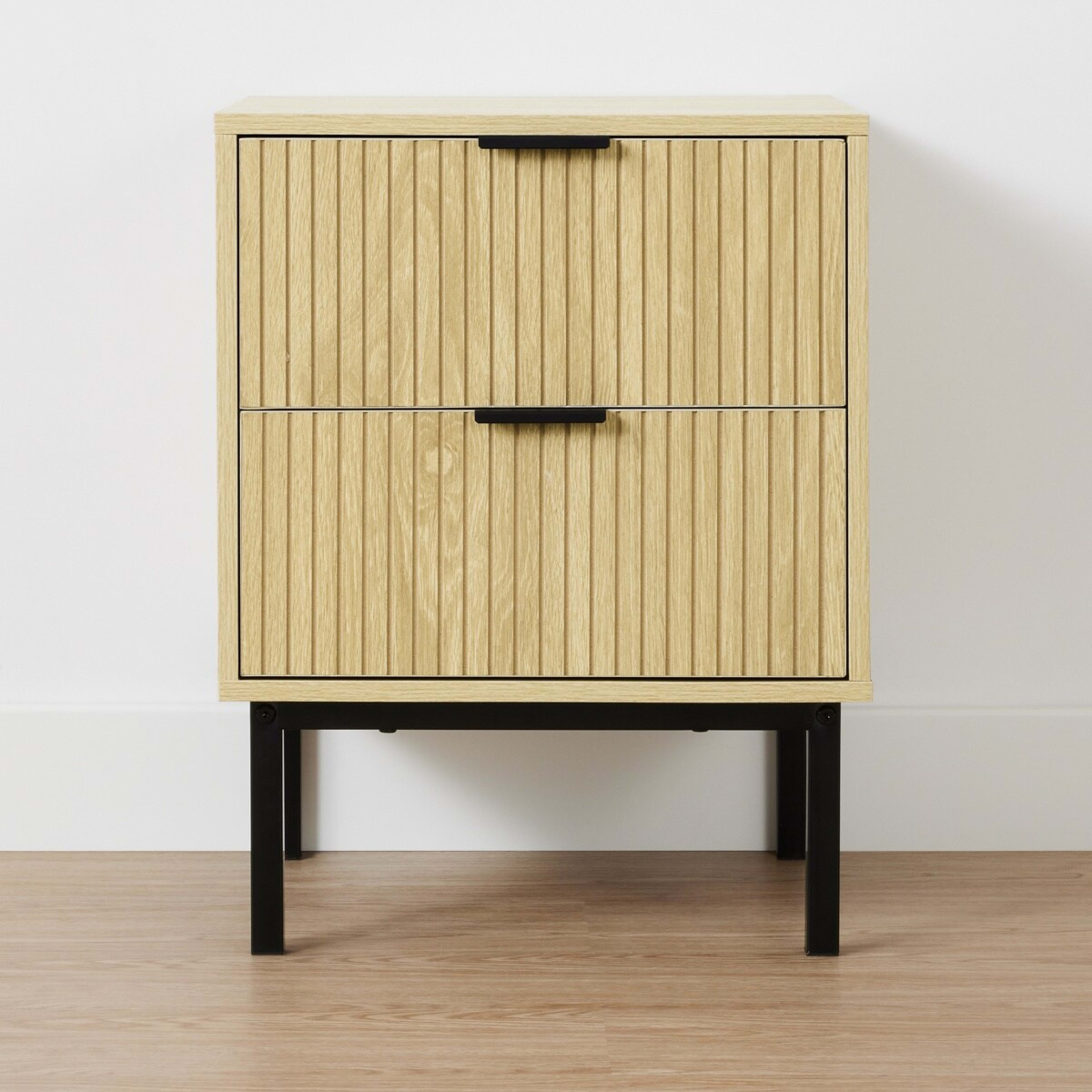 3 Isla 2 Drawer Bedside Table, 3 of 10