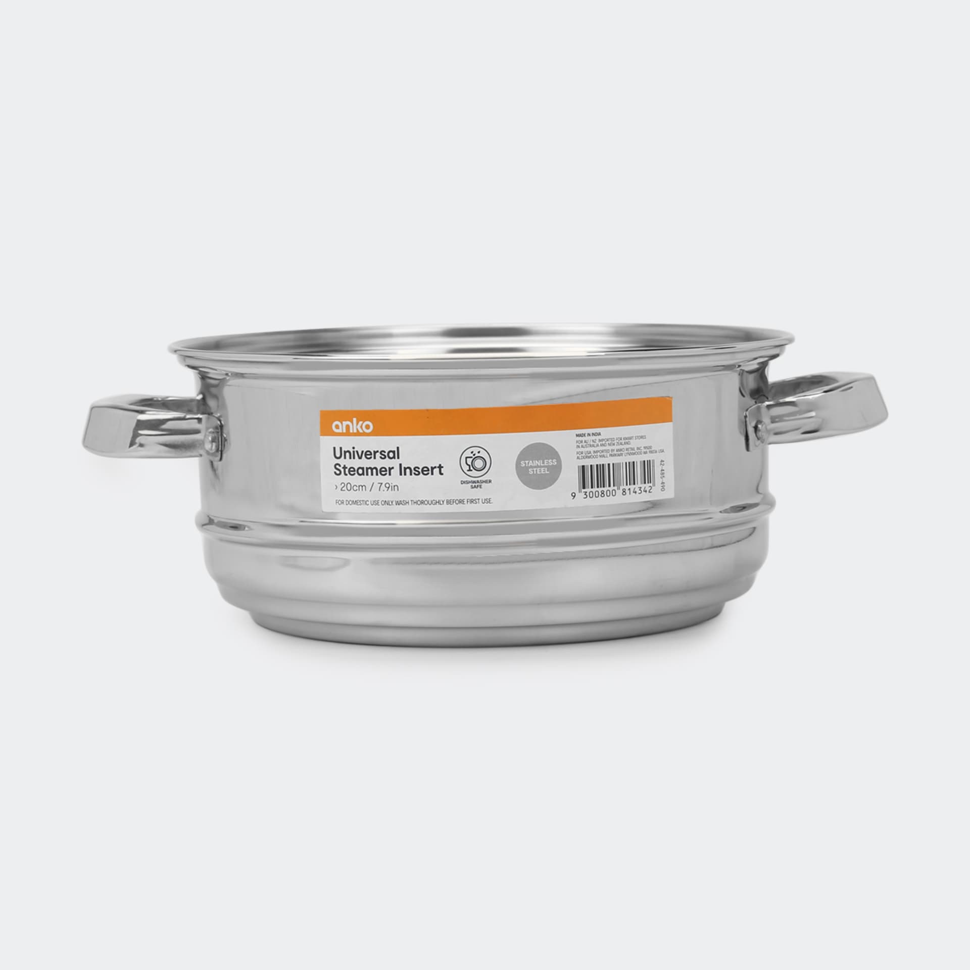 20cm Universal Steamer Insert Kmart