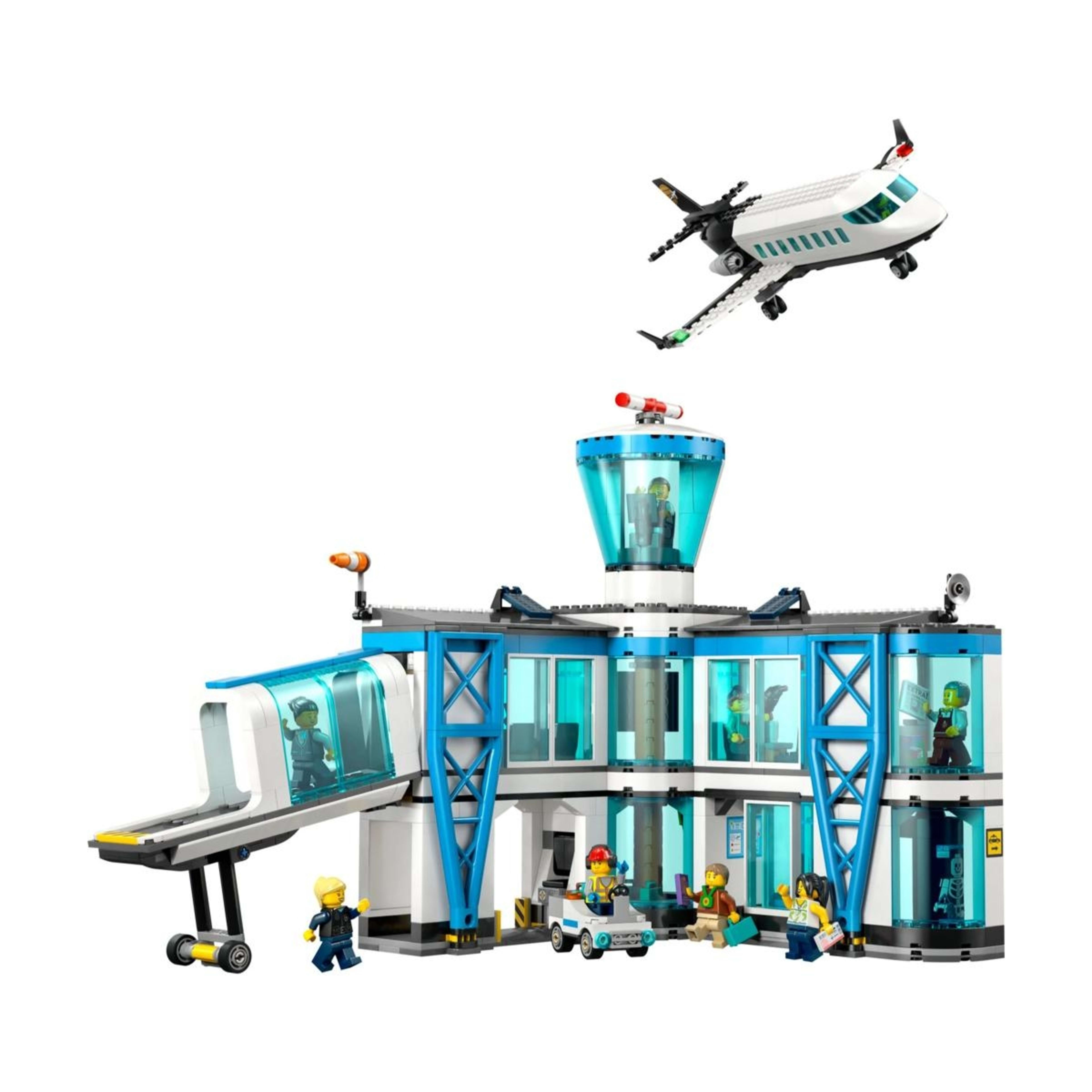 2 LEGO City Airport with Airplane 60502, 2 of 10